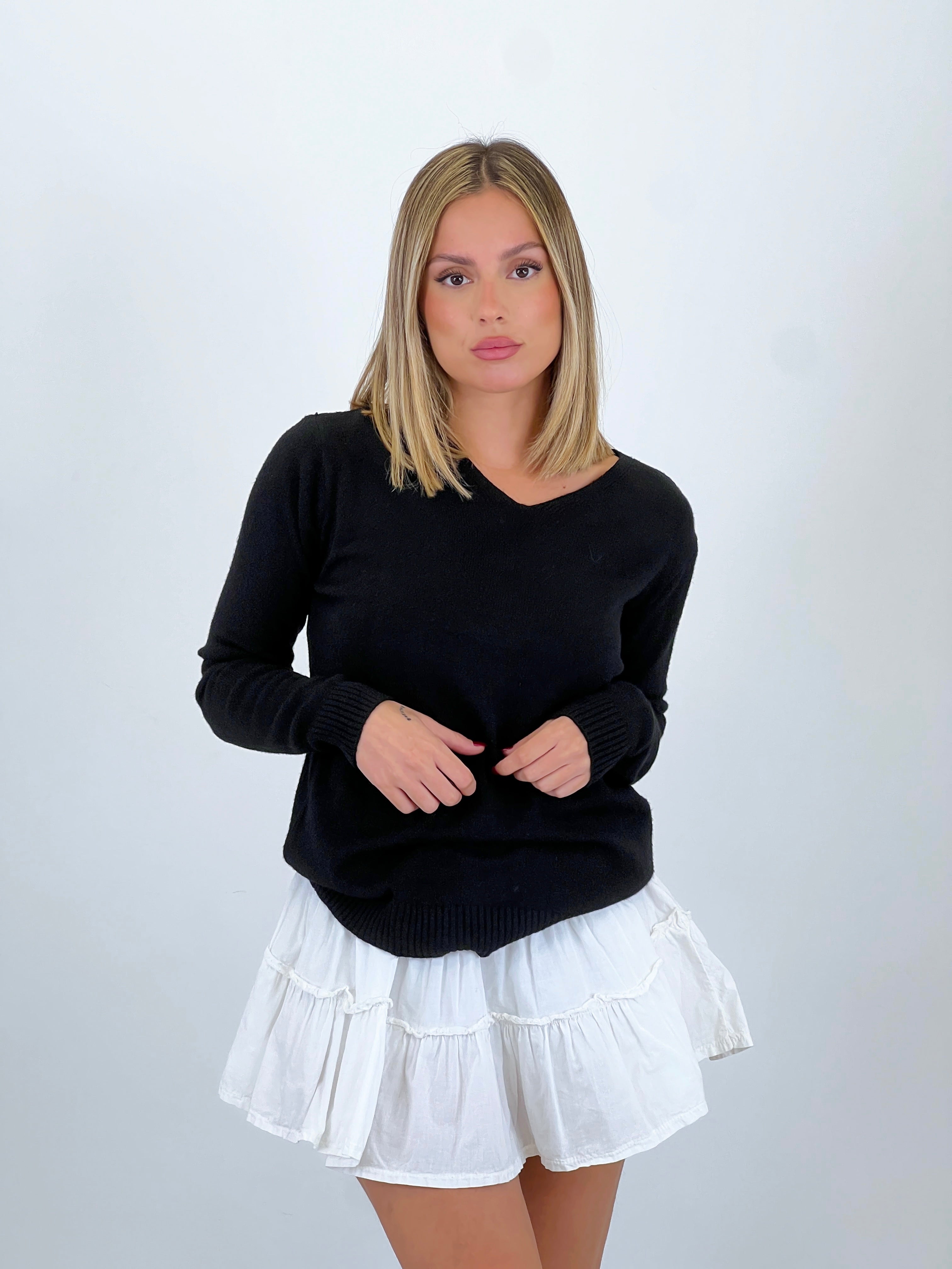 Falda pantalón volantes