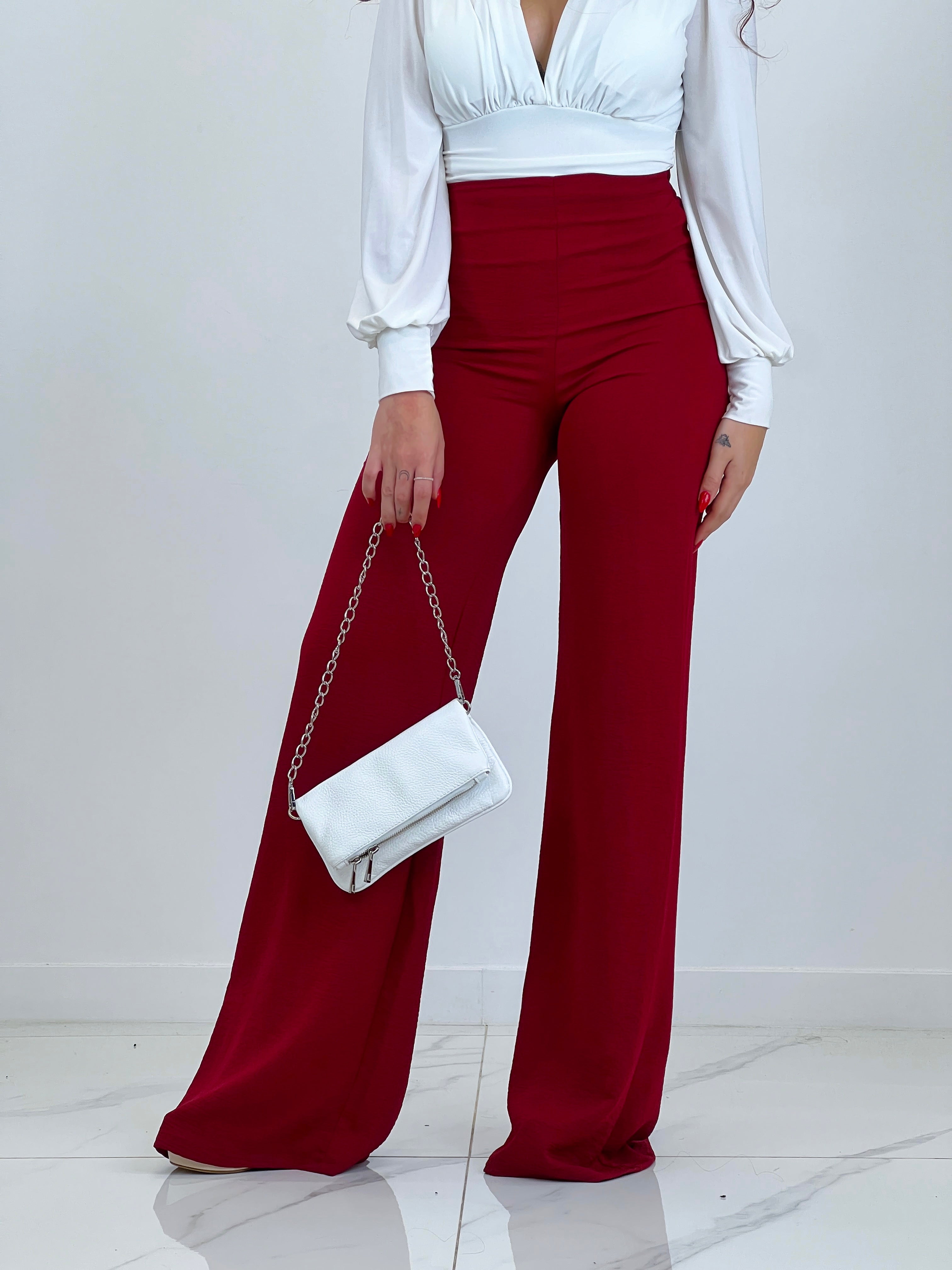 Pantalón maxi palazzo