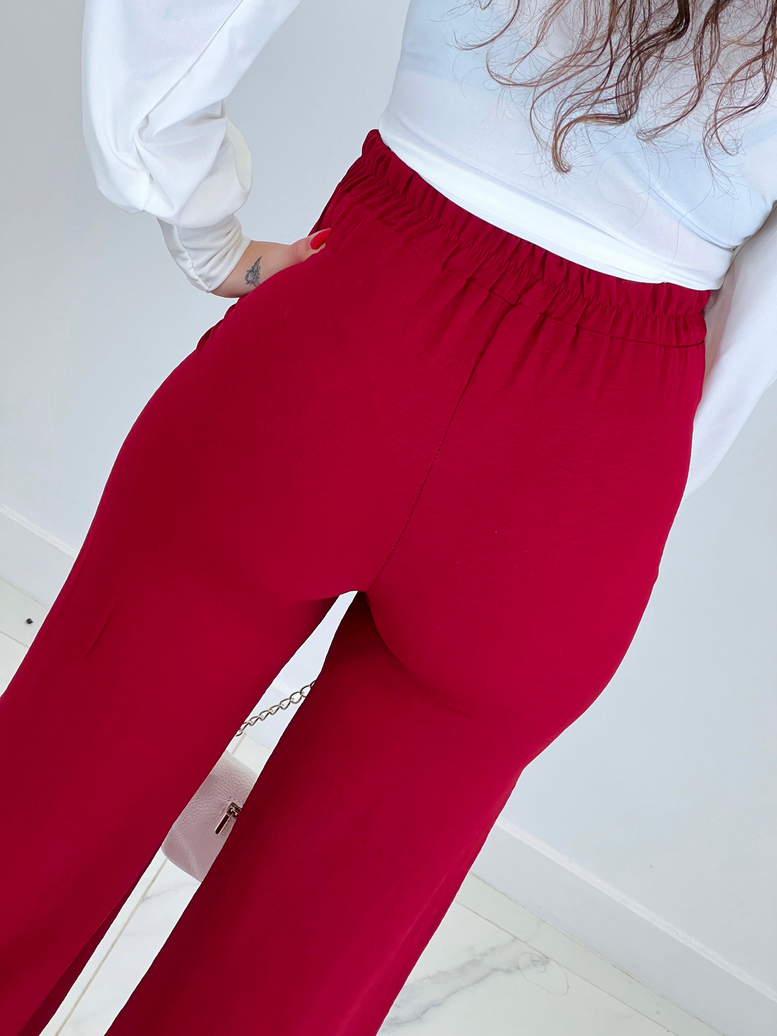 Pantalón maxi palazzo