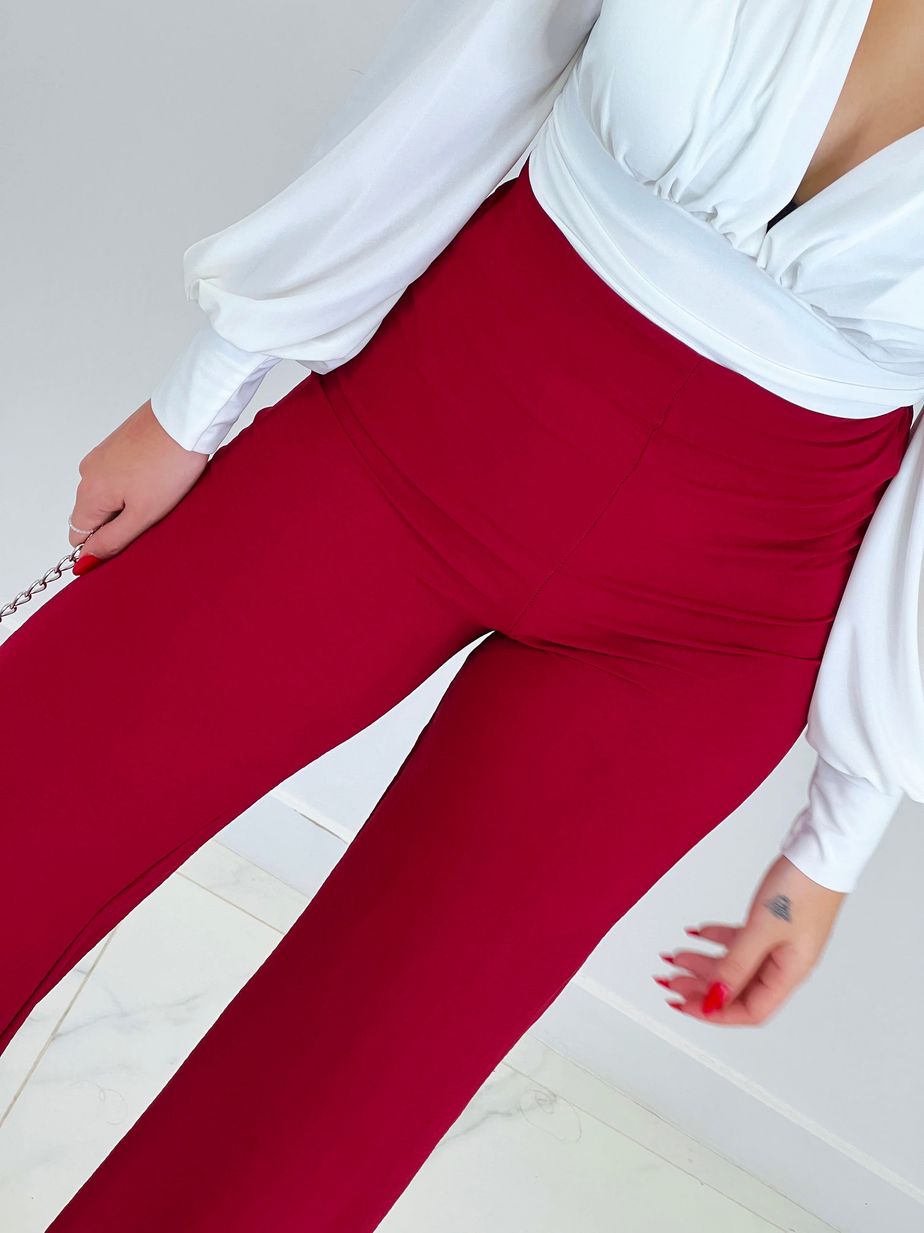 Pantalón maxi palazzo