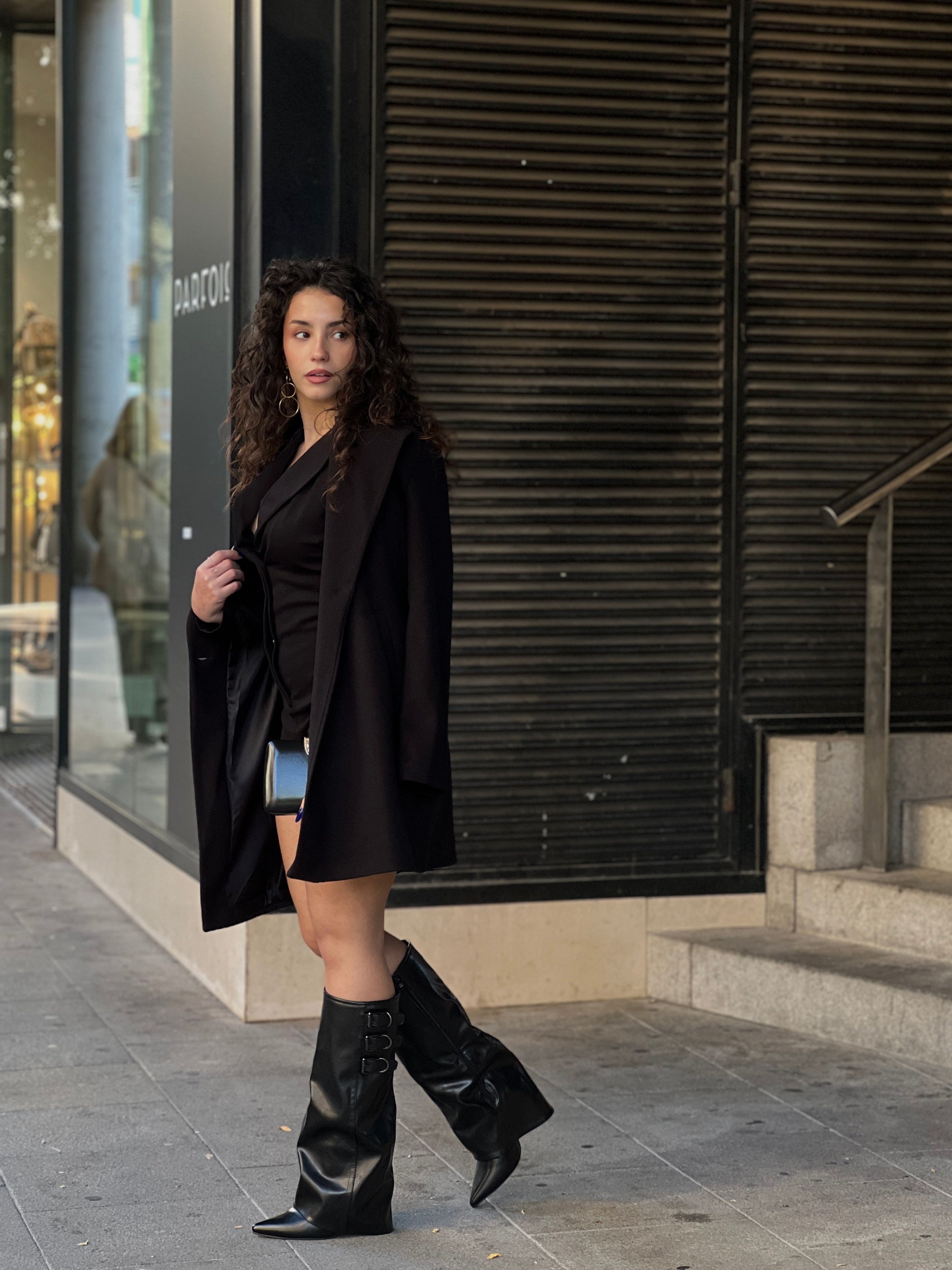 Botas polaina tacón