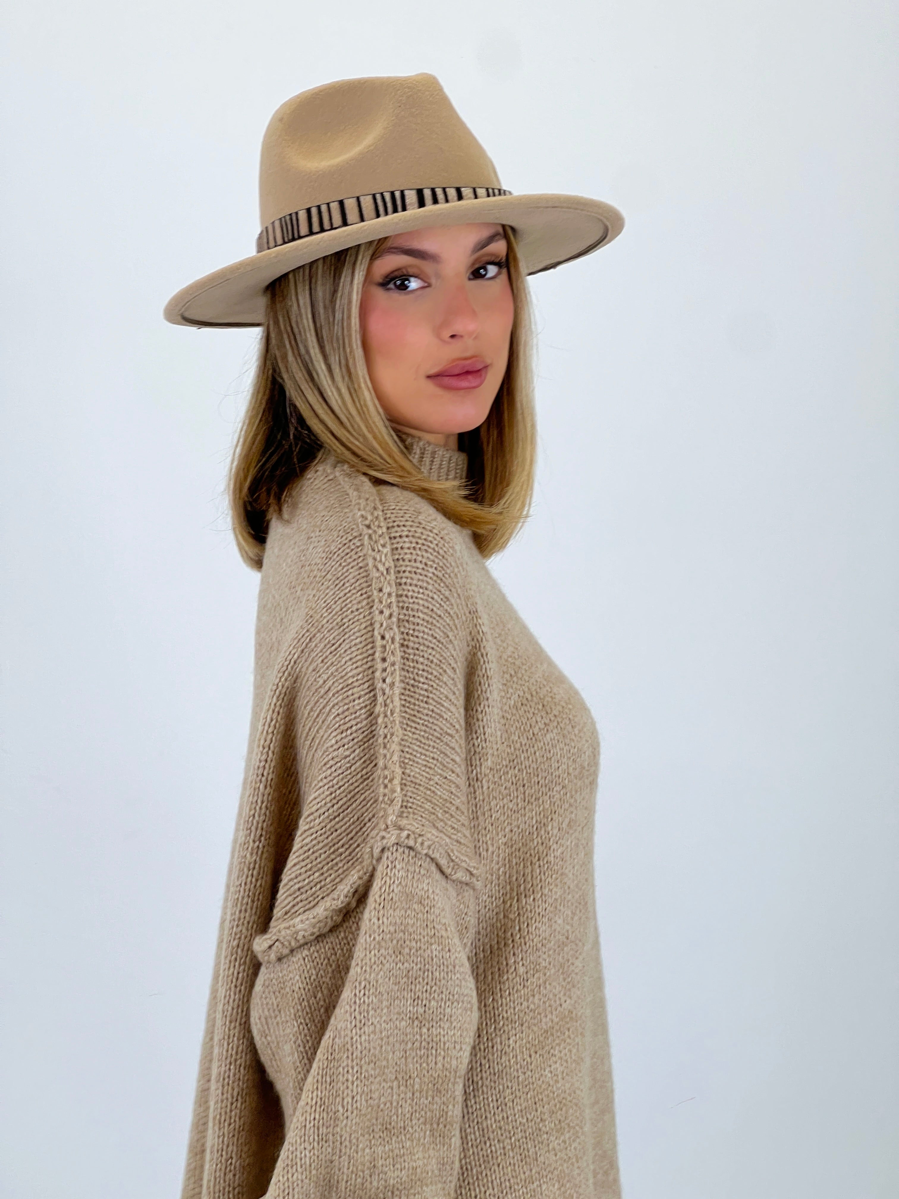 Jersey perkins oversize manga caída