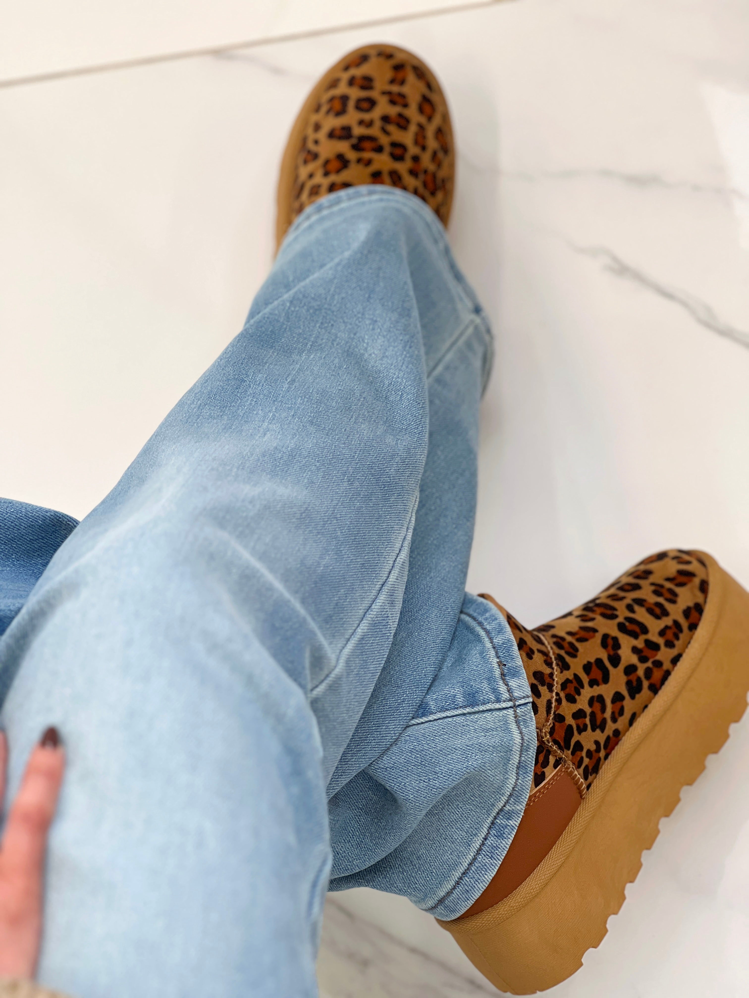 Botines plataforma forro pelo