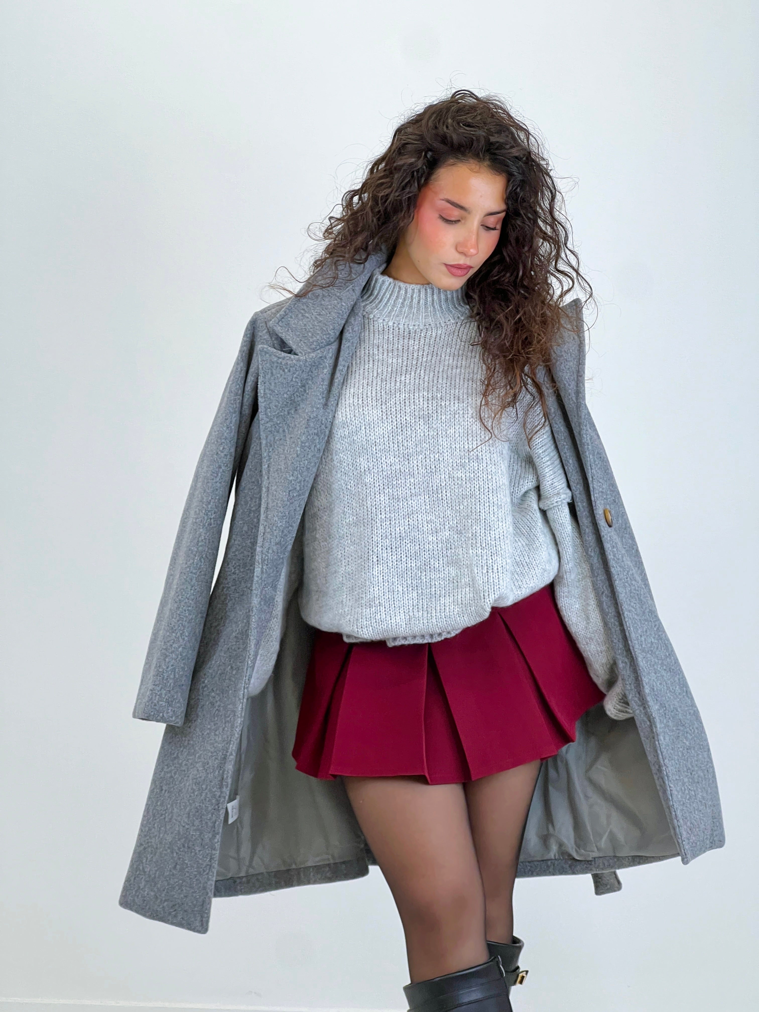 Jersey perkins oversize manga caída