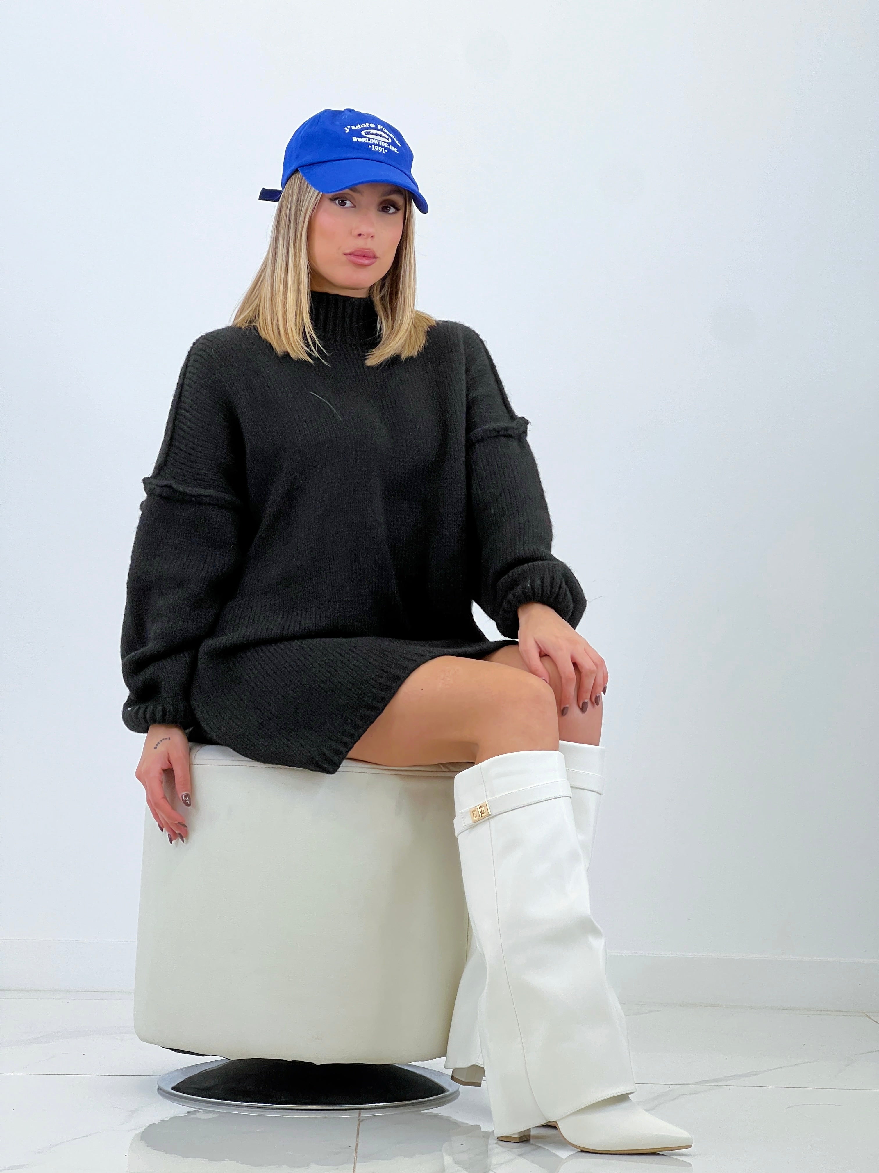 Jersey perkins oversize manga caída