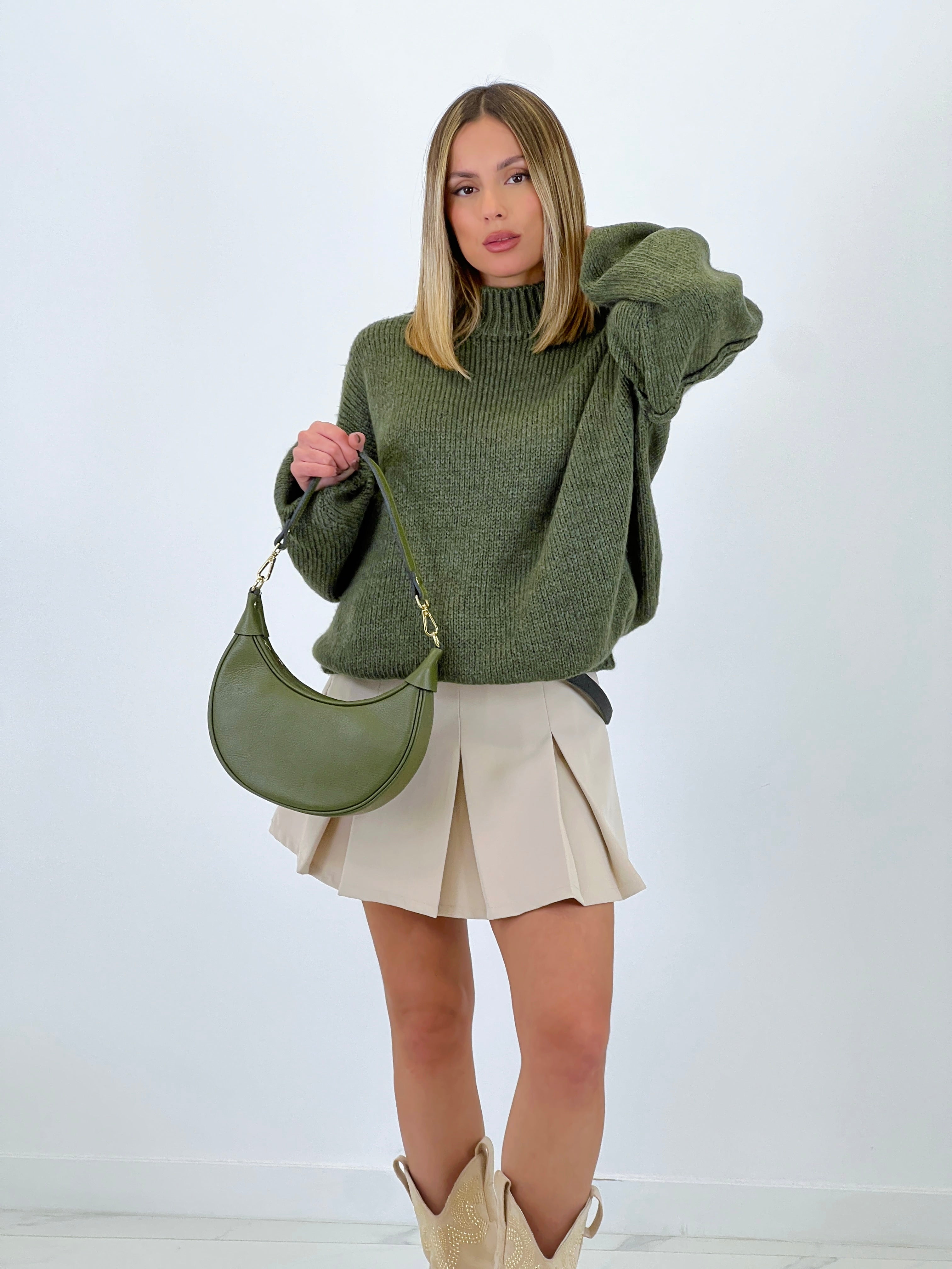 Jersey perkins oversize manga caída