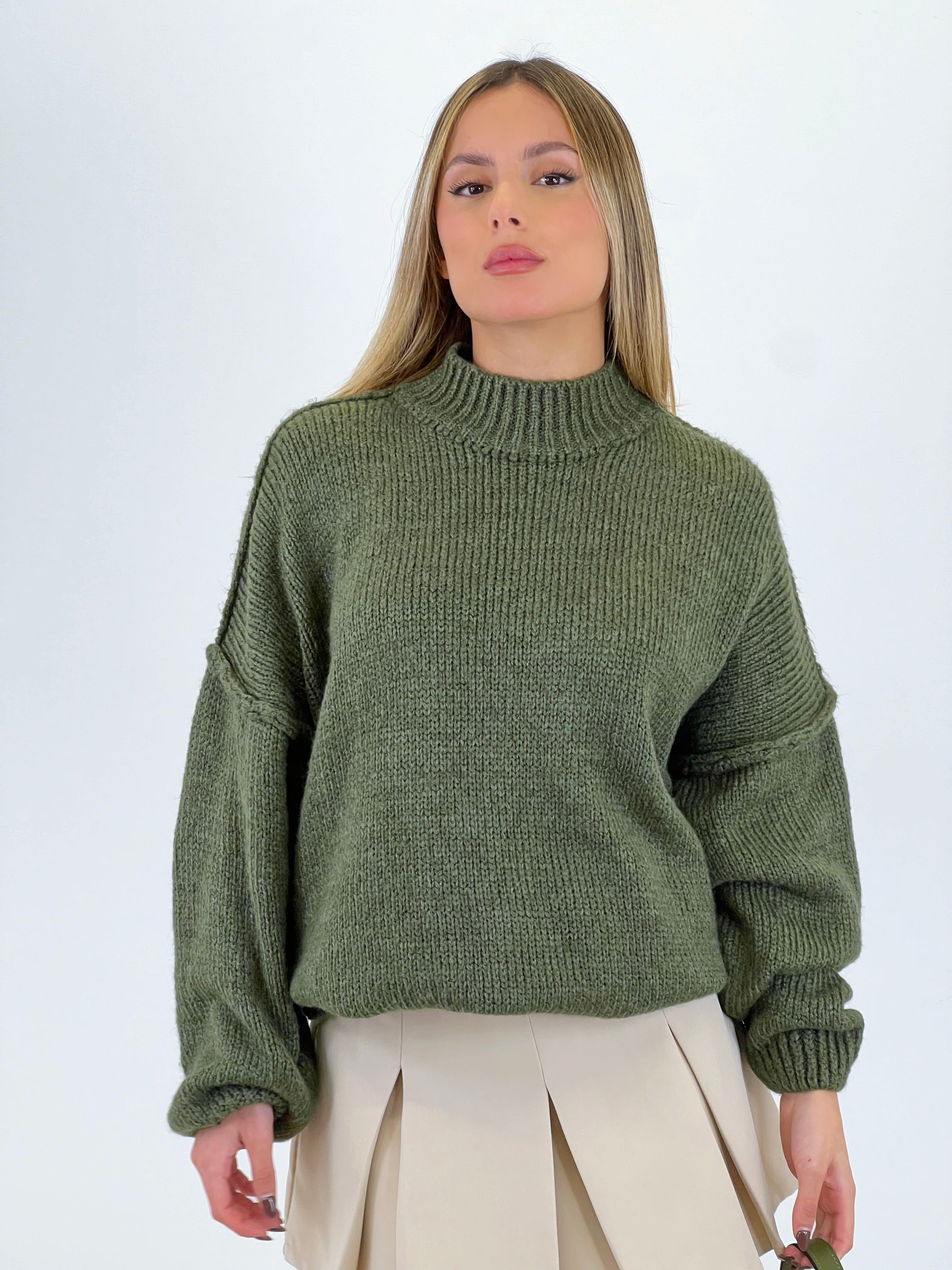 Jersey perkins oversize manga caída