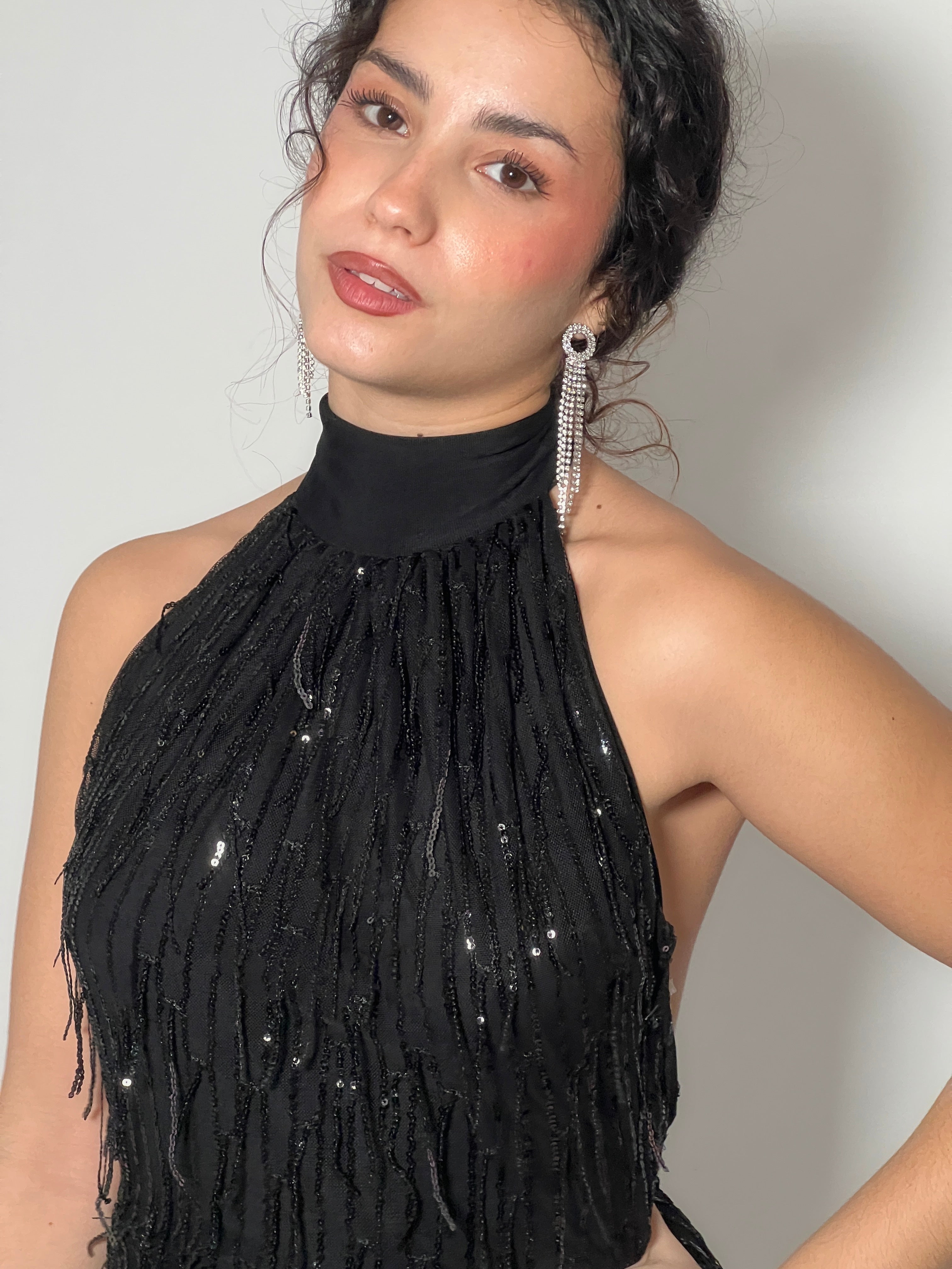 Pendientes circulo pedrería