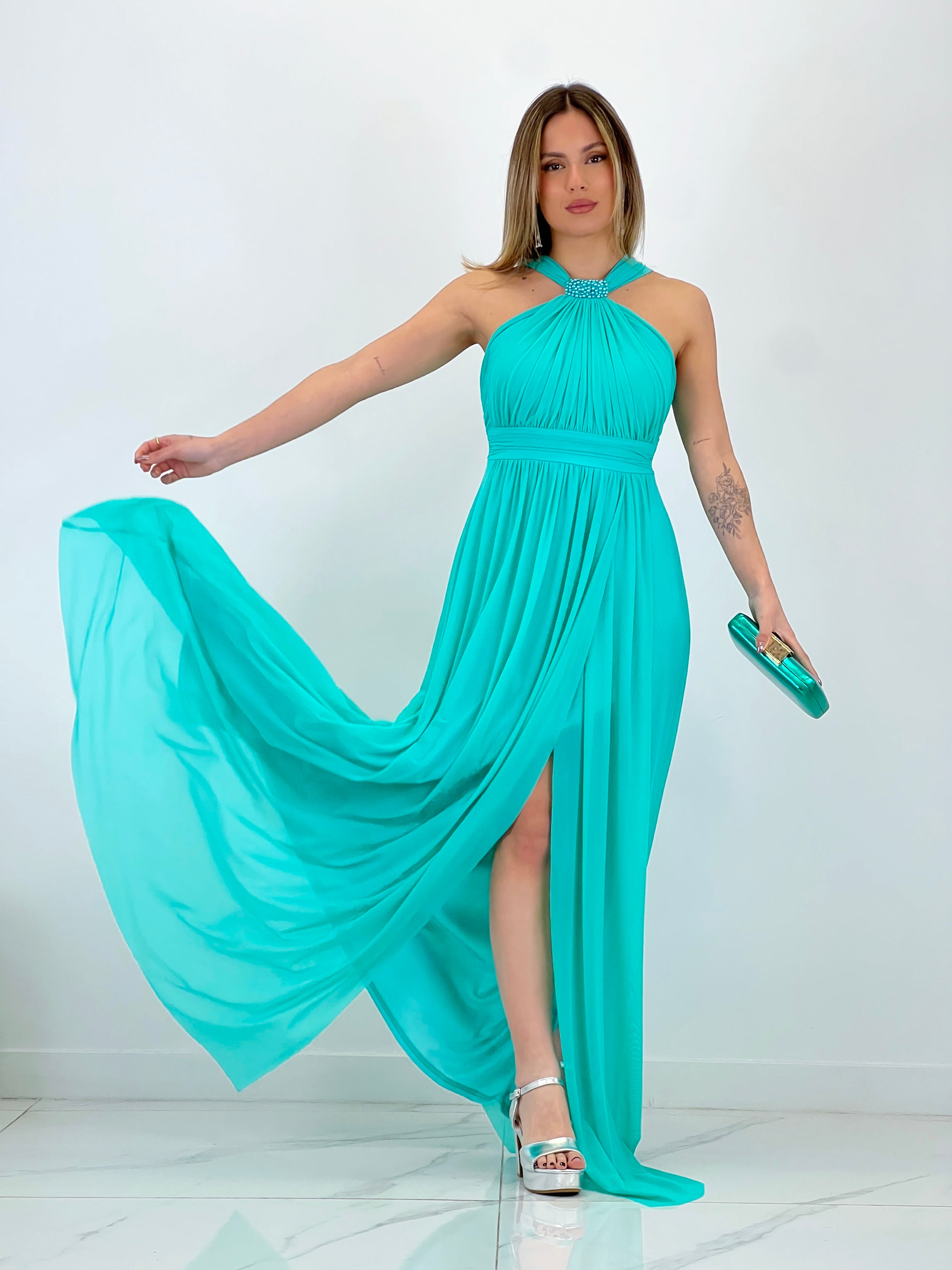 Robe décolleté grec Amalia