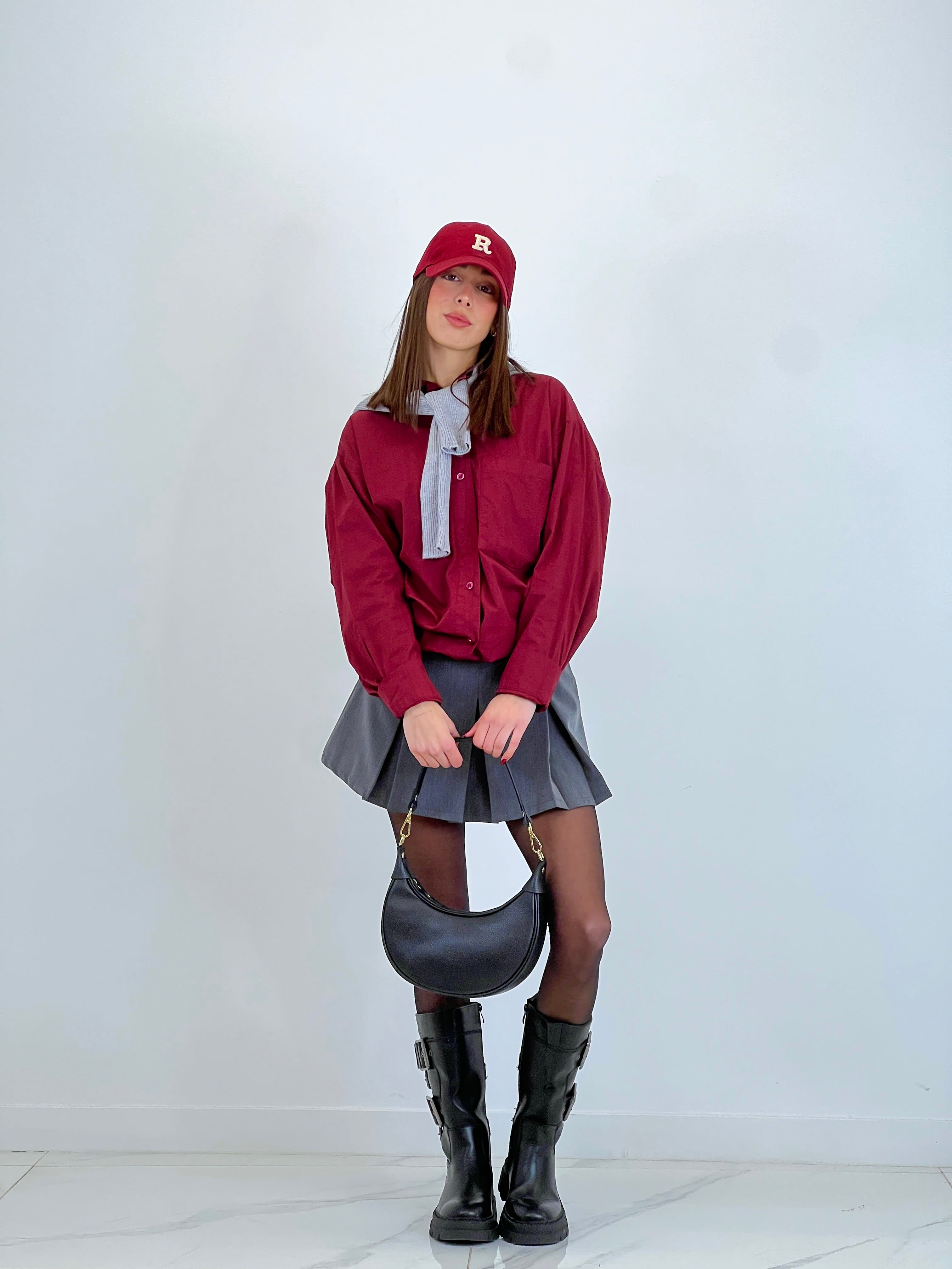 Falda pantalón tablas