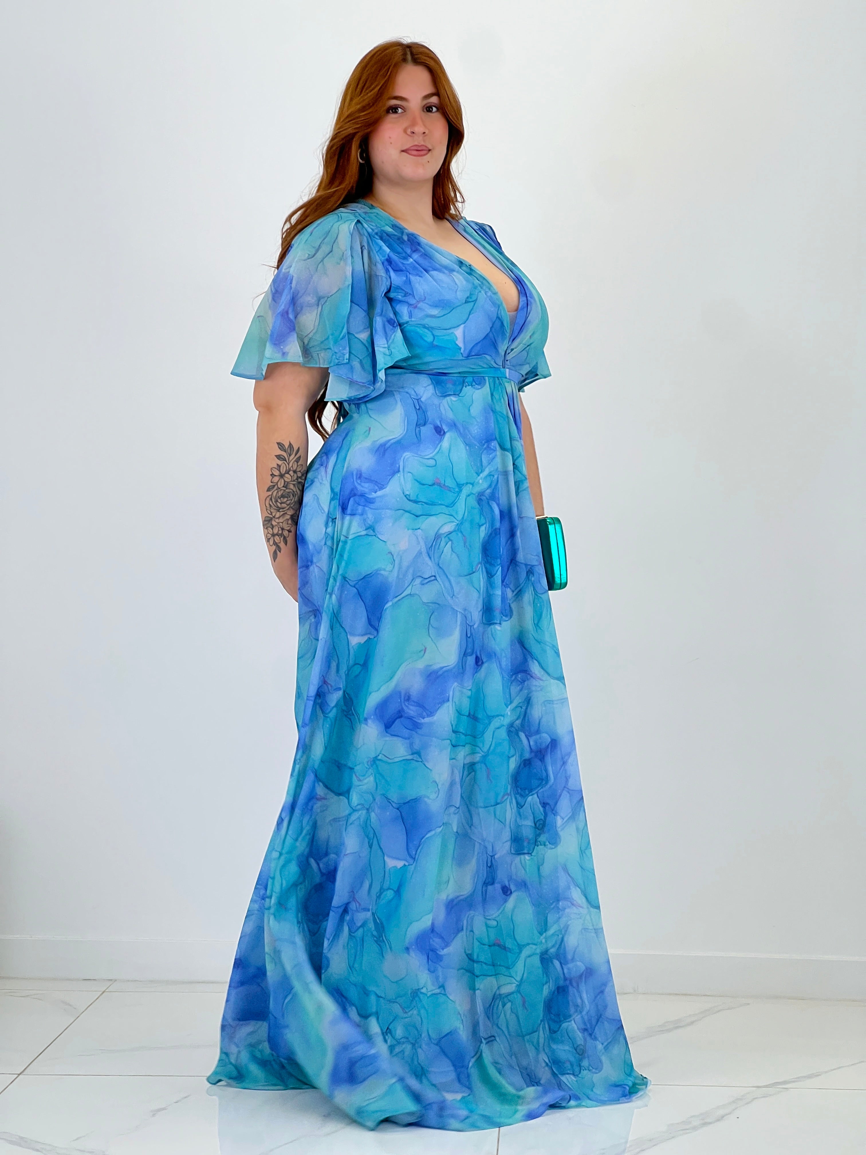 Vestido estampado Irune