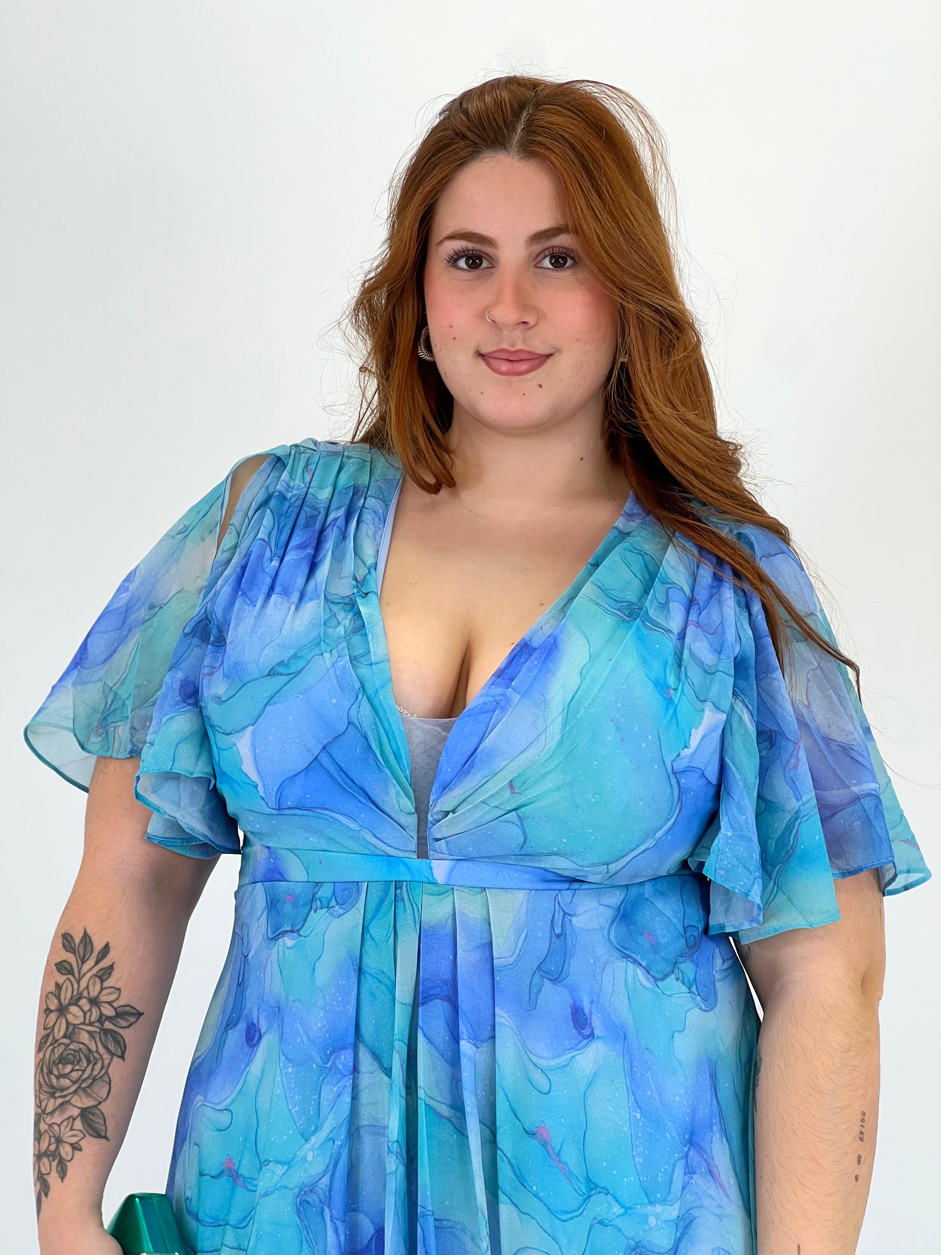 Vestido estampado Irune