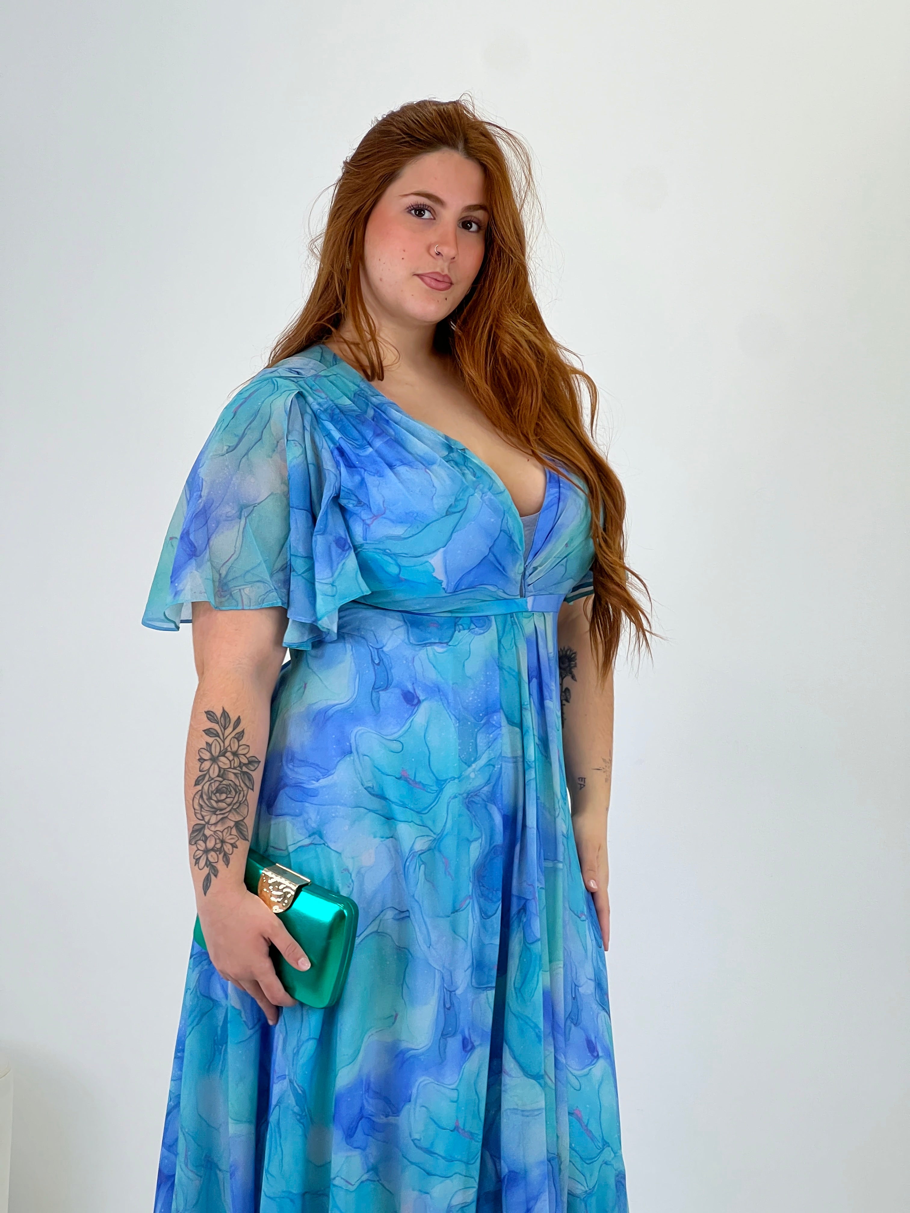 Vestido estampado Irune