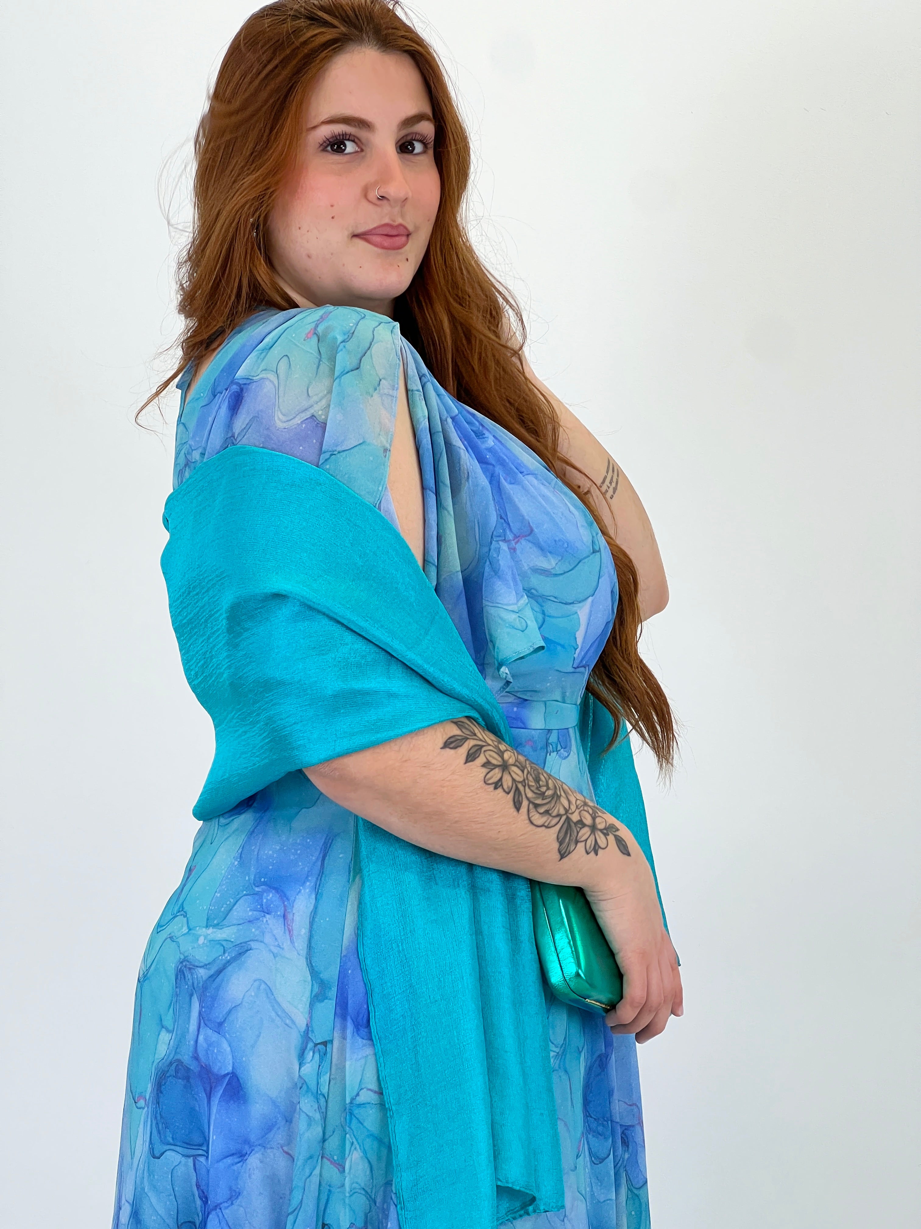 Vestido estampado Irune