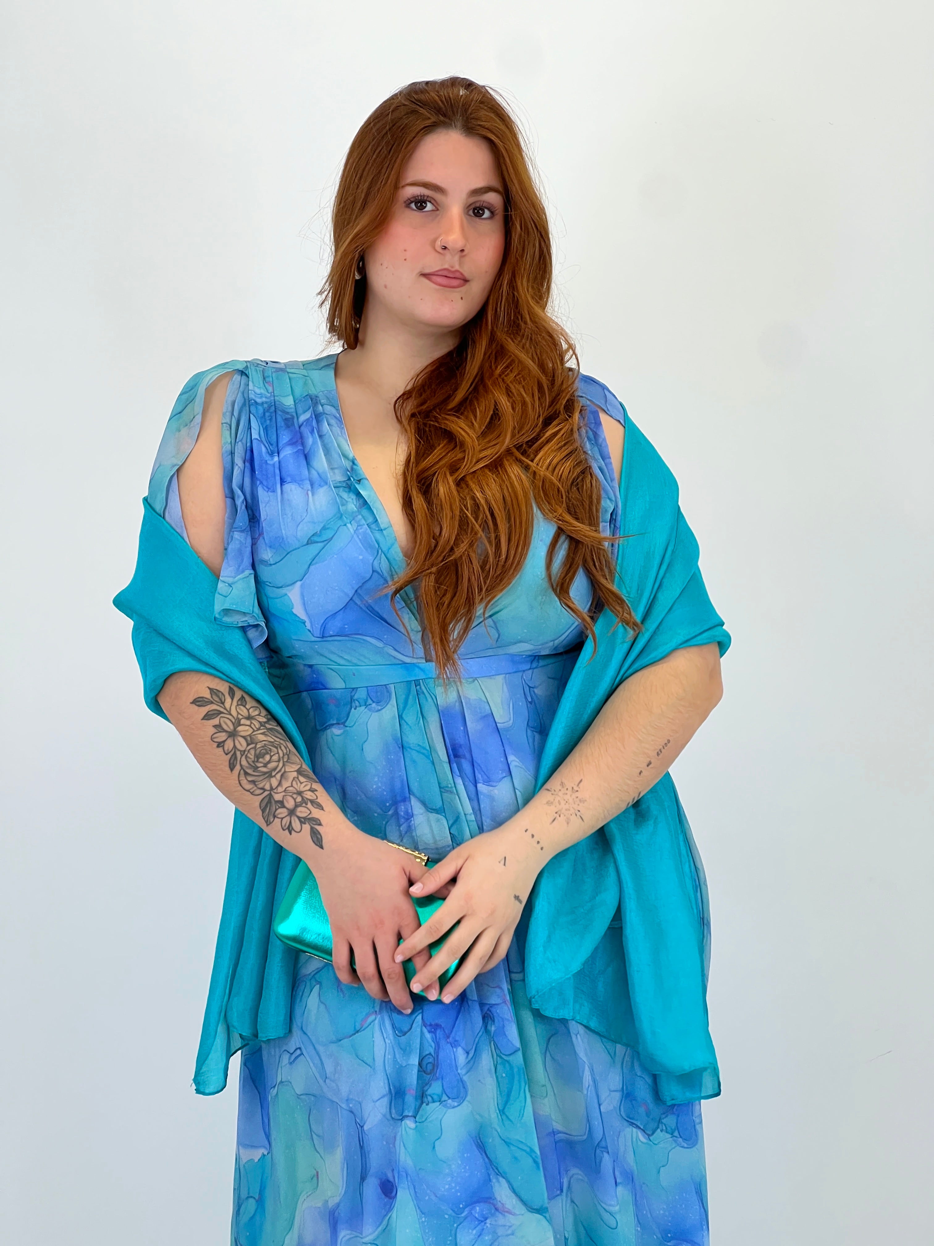 Vestido estampado Irune