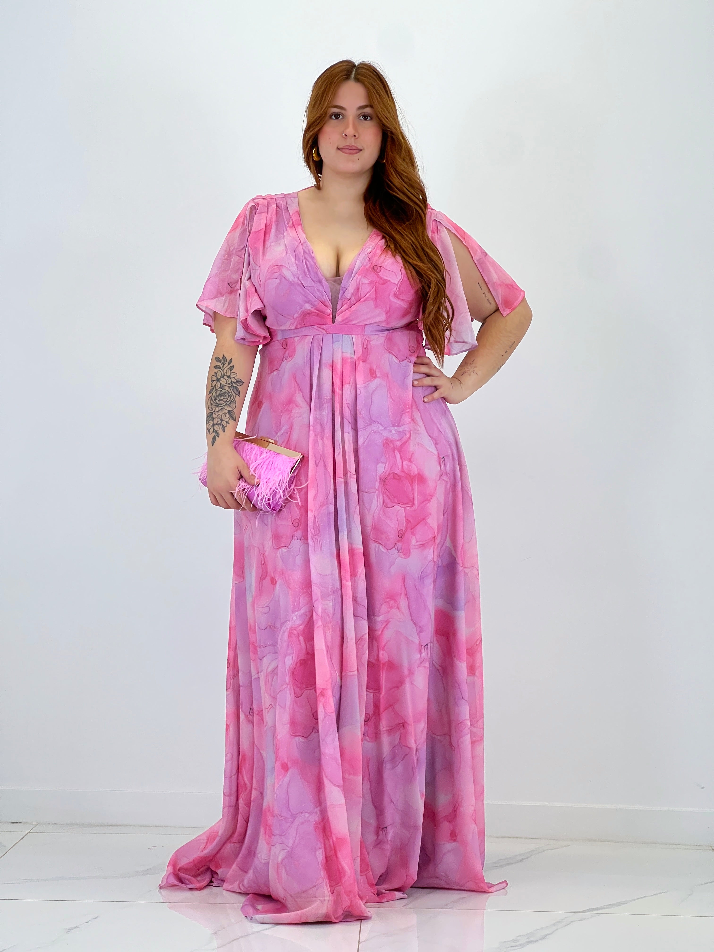 Vestido estampado Irune