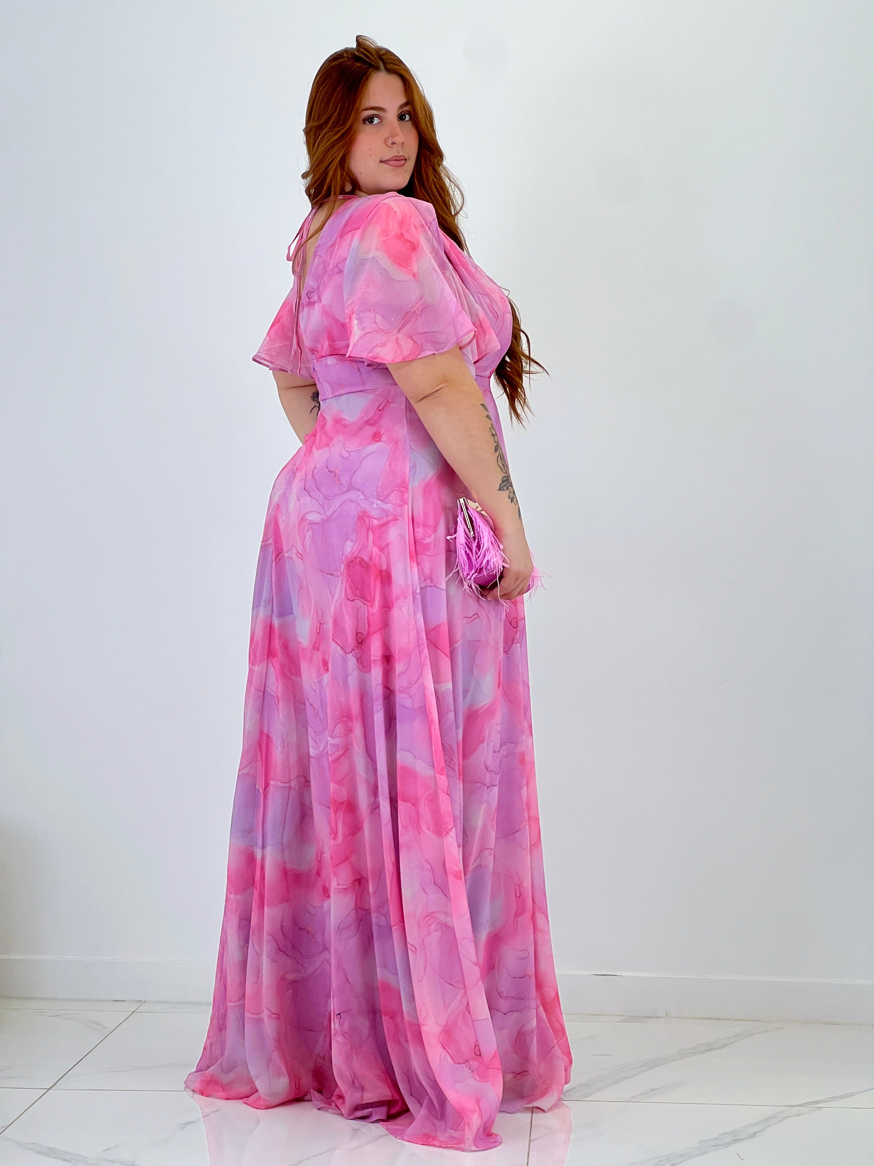 Vestido estampado Irune