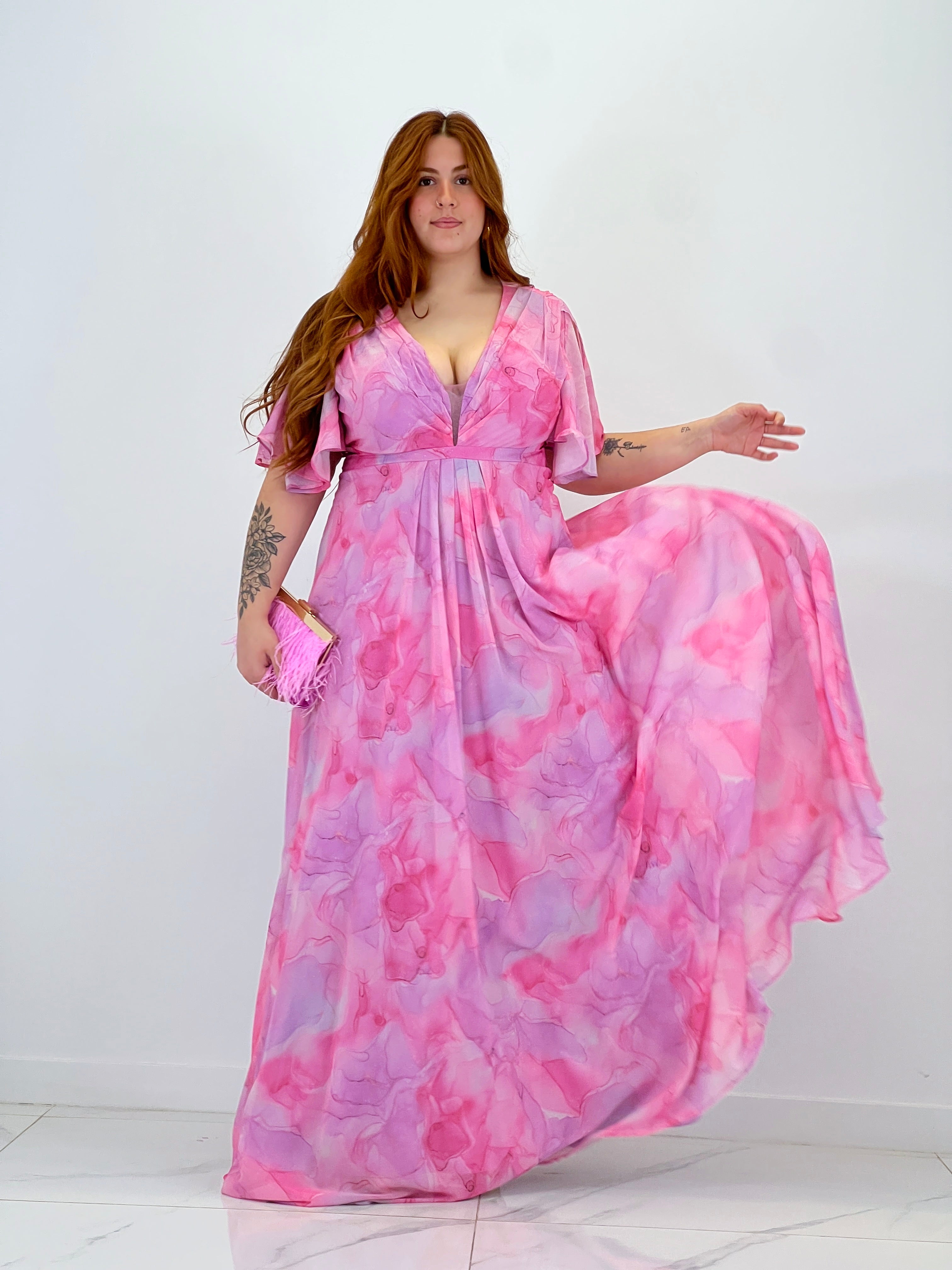 Vestido estampado Irune