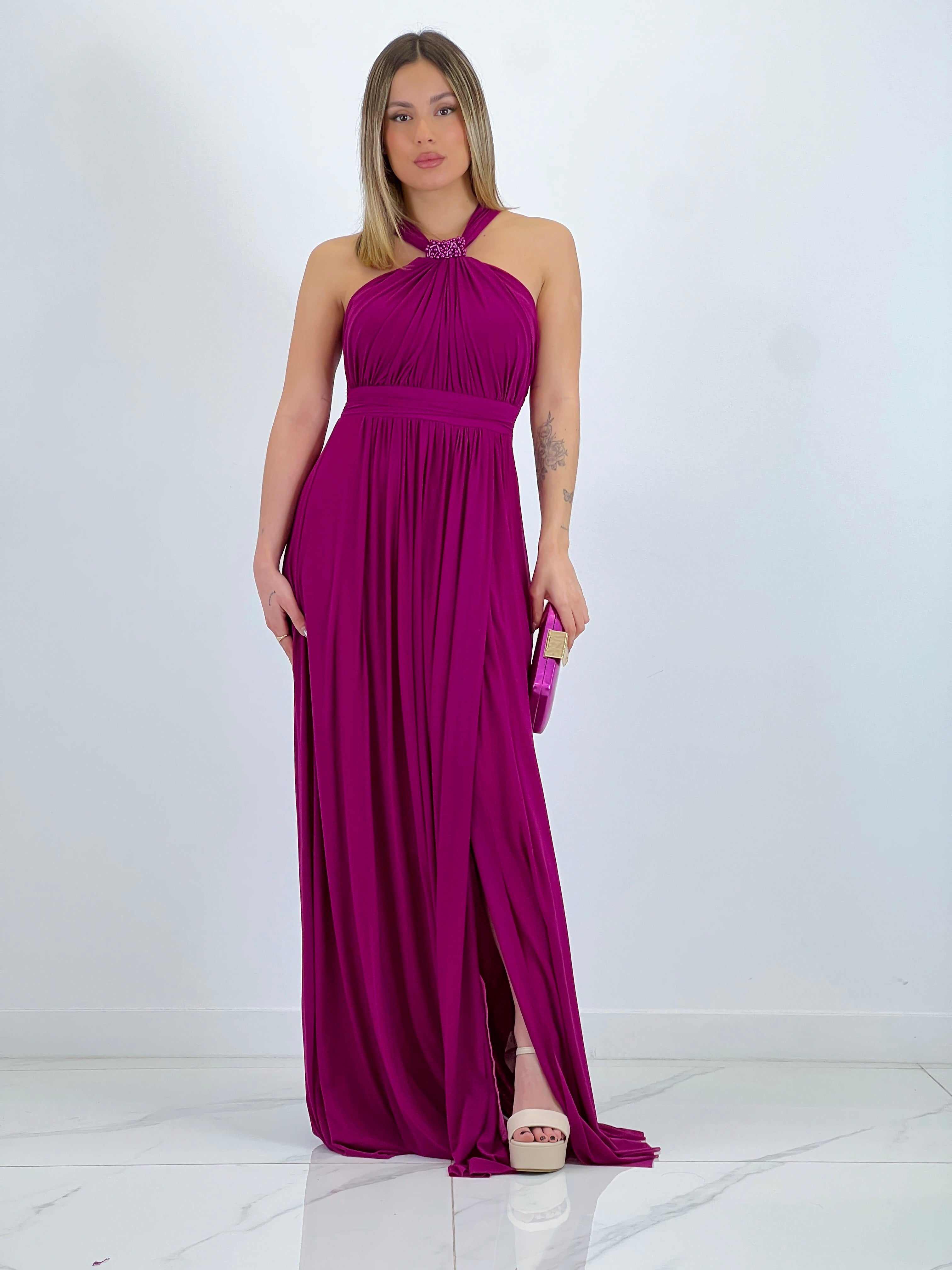 Robe décolleté grec Amalia