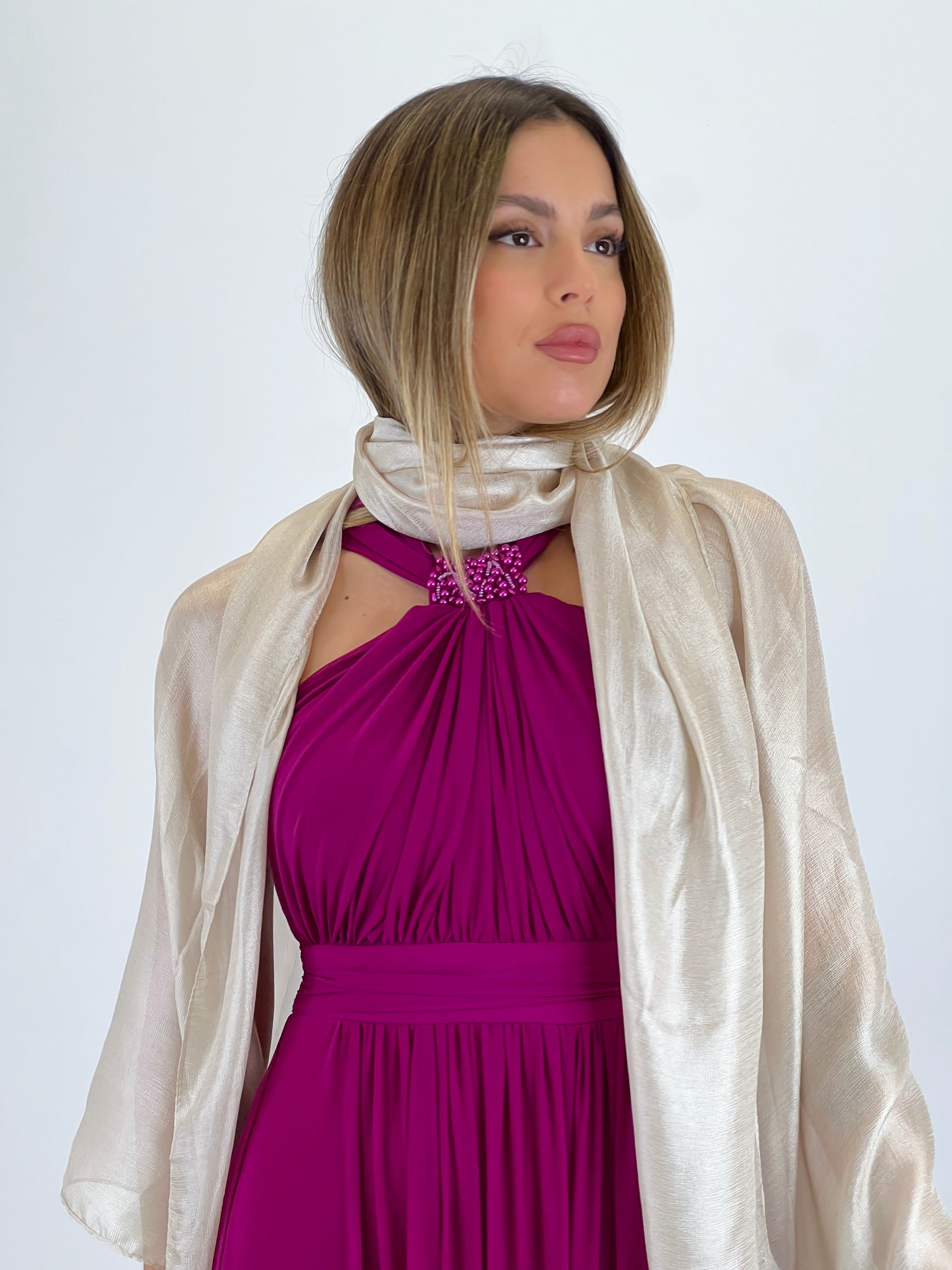 Robe décolleté grec Amalia