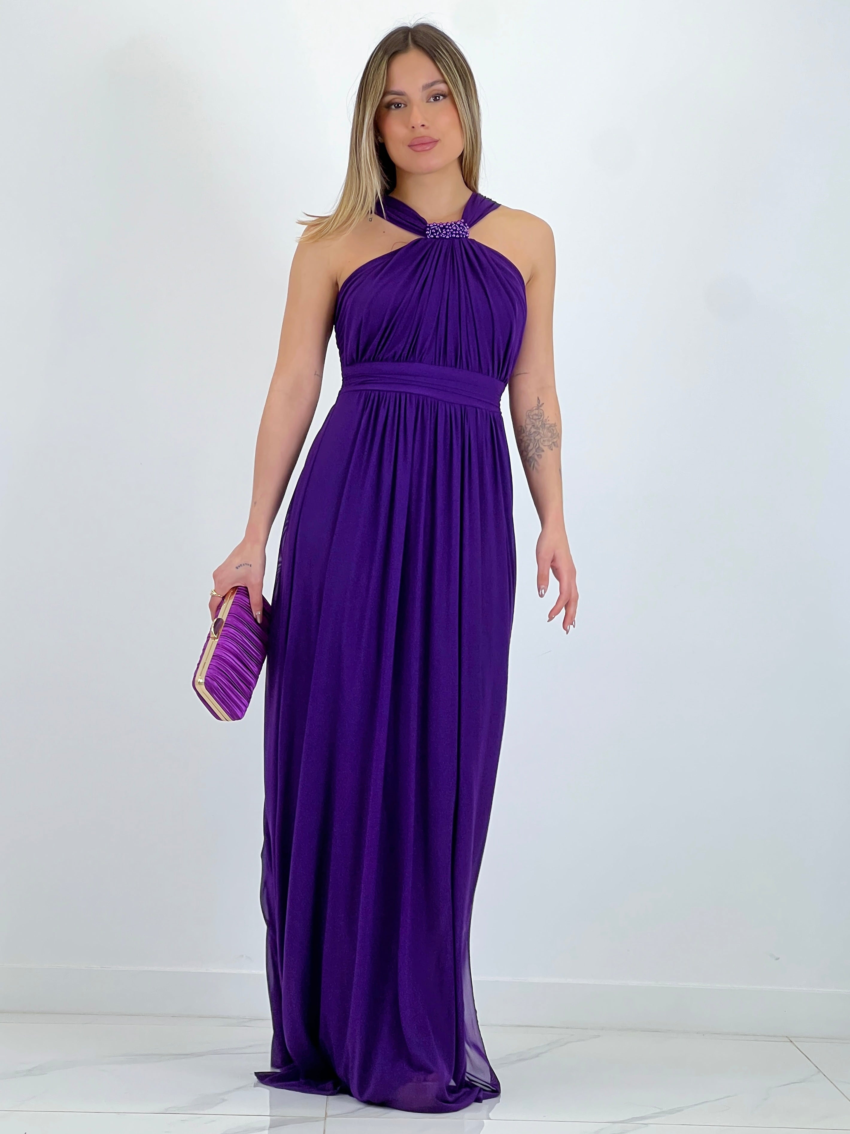 Robe décolleté grec Amalia