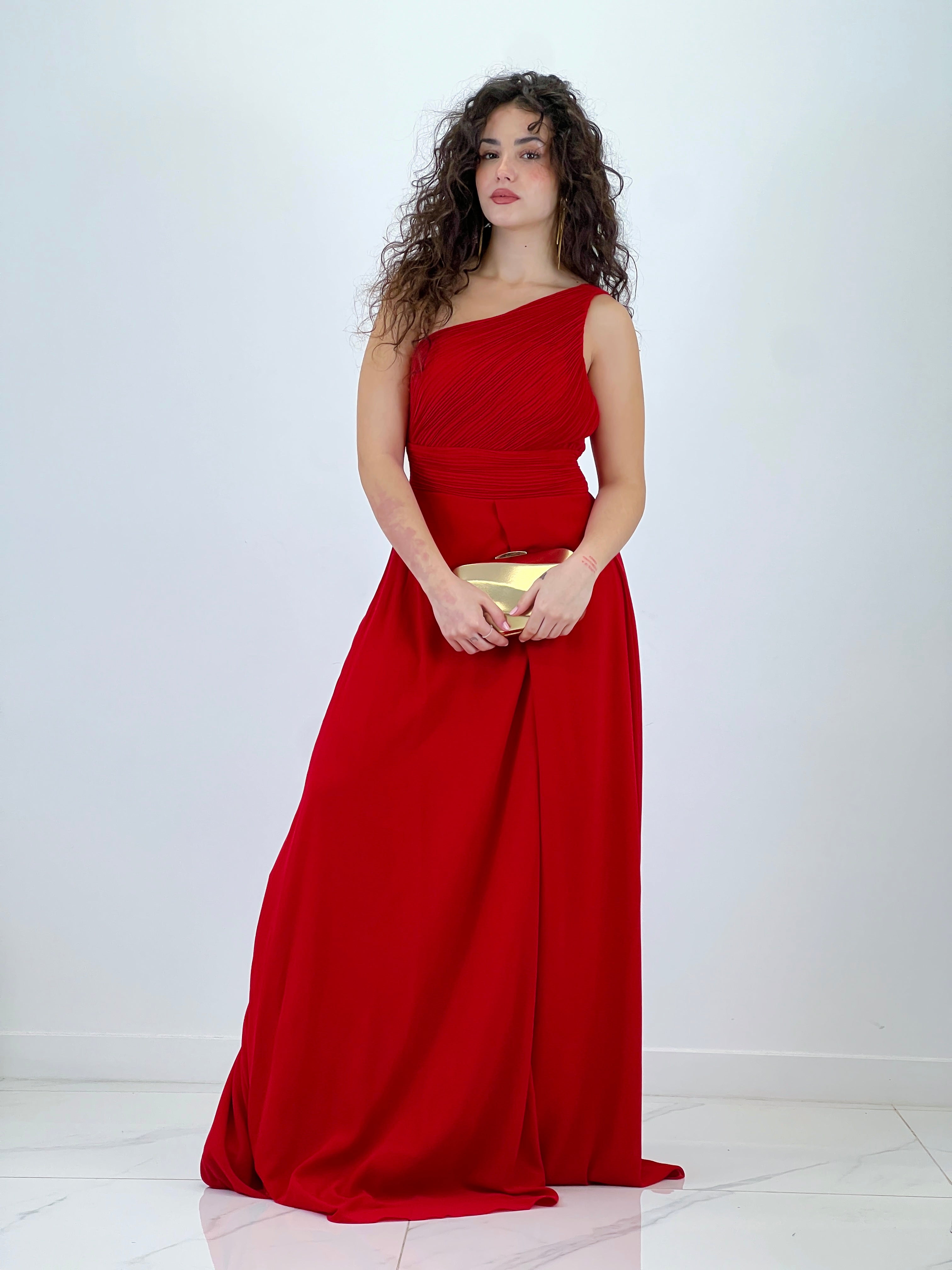 Vestido drapeado romano Julia - Zebra&Maduixa®