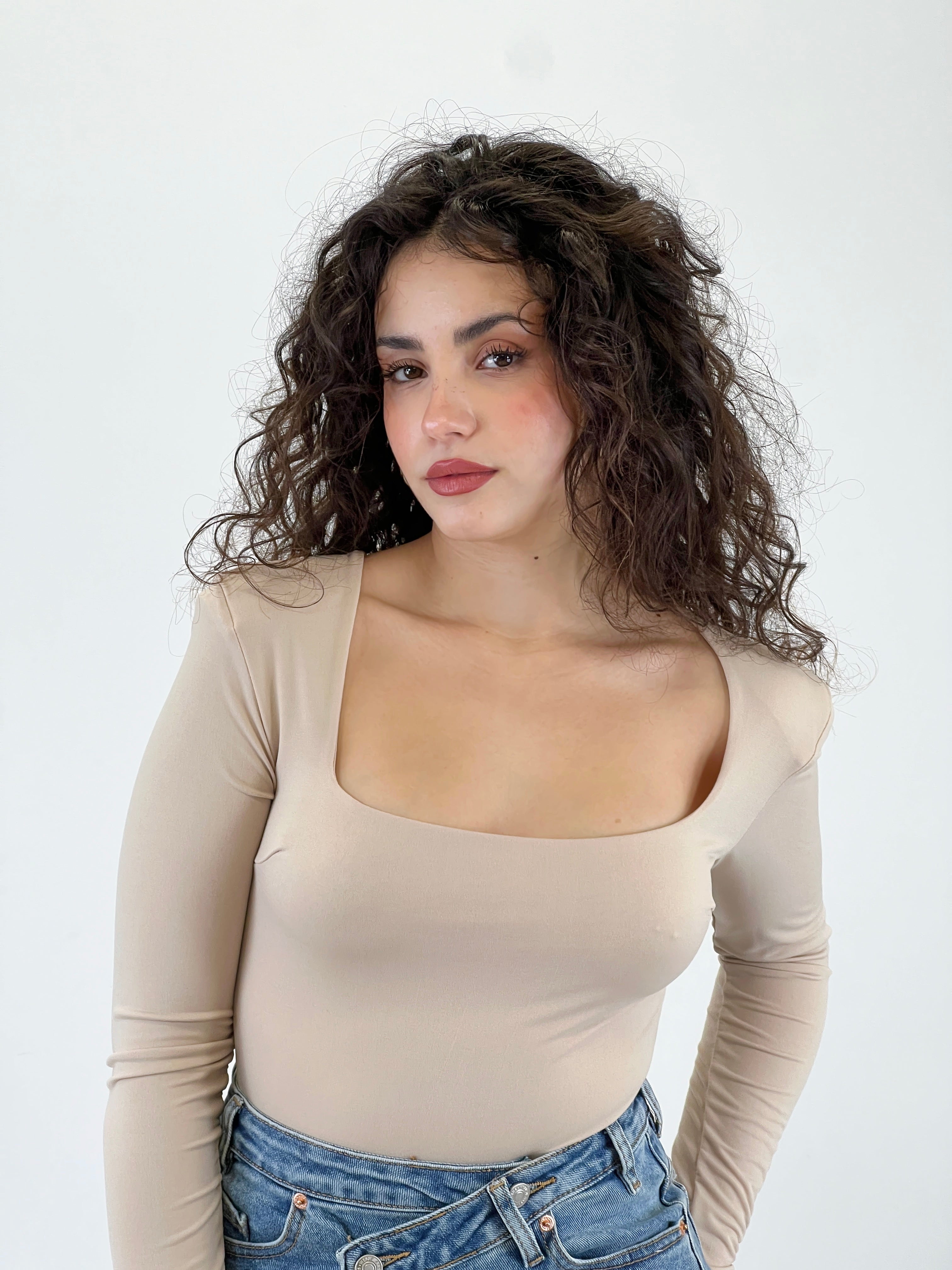 Body escote cuadrado