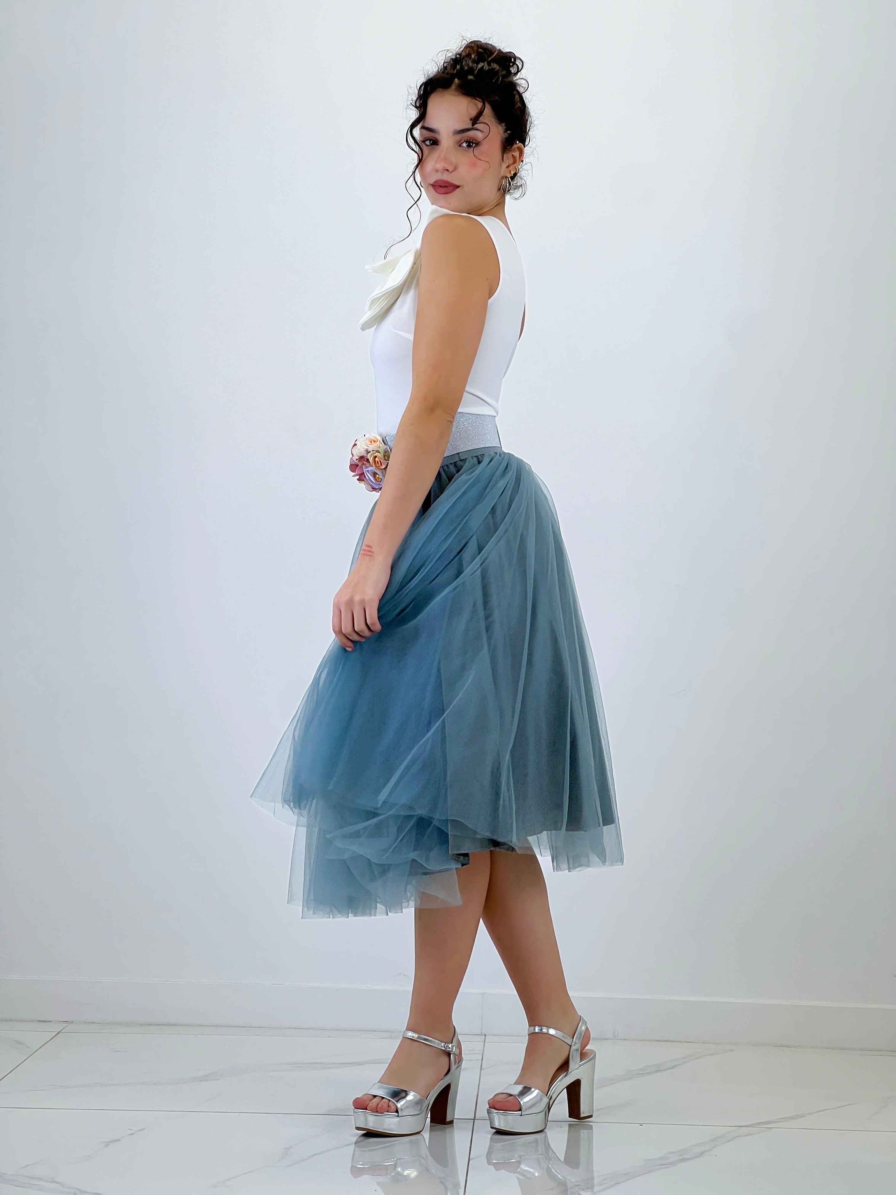 Falda Tul midi - Zebra&Maduixa®