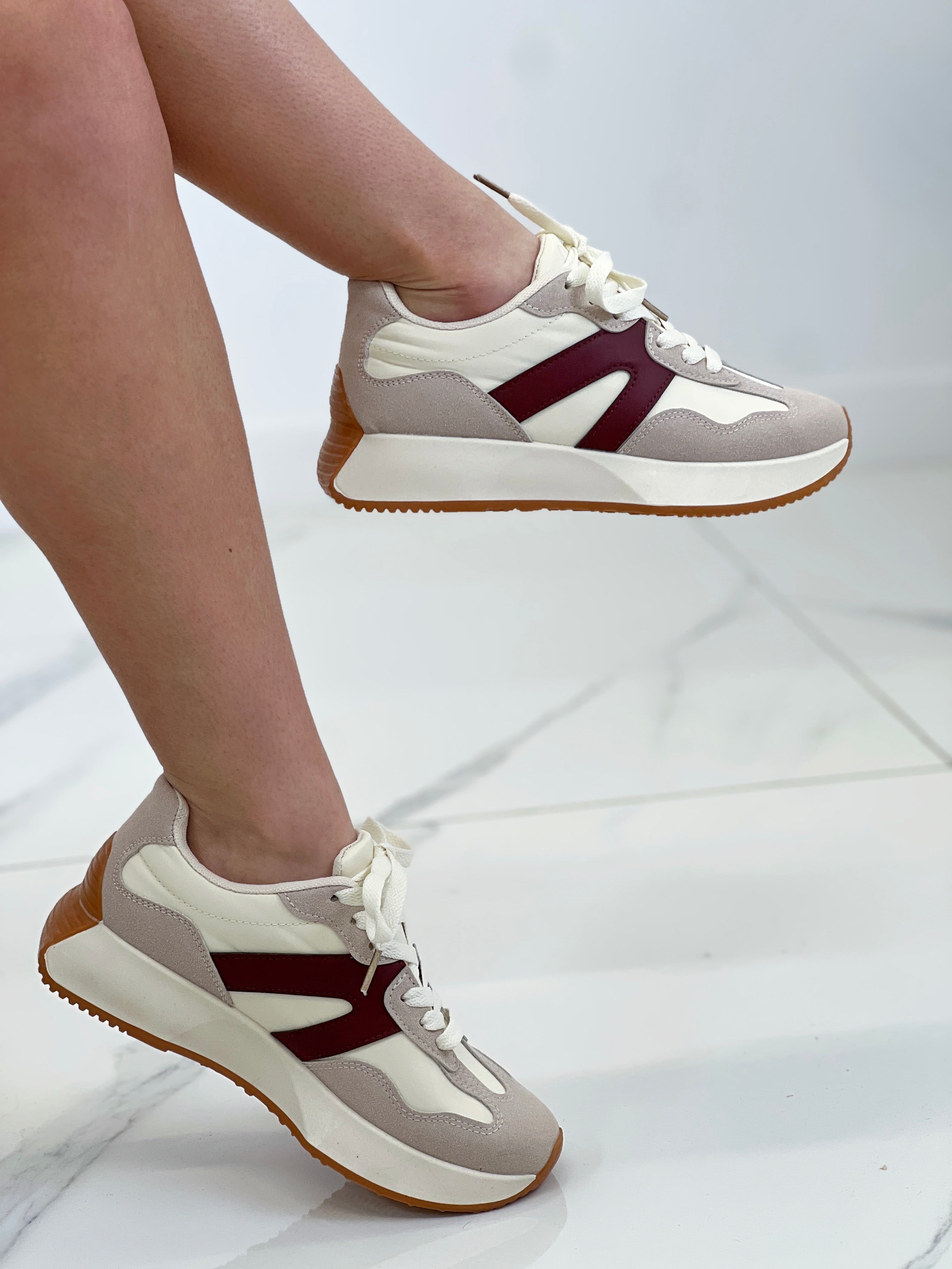 Zapatillas combinada colores