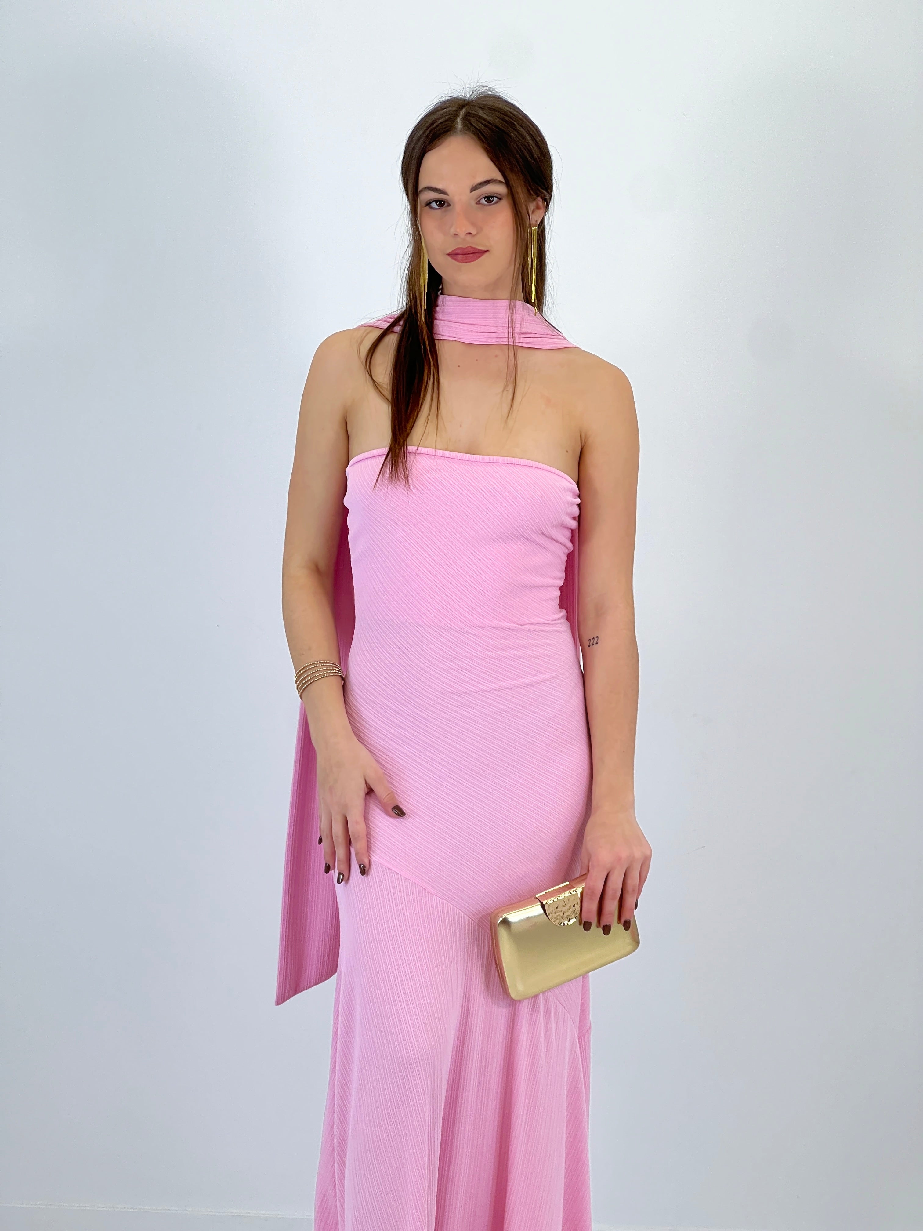 Vestido corte evasé Miranda