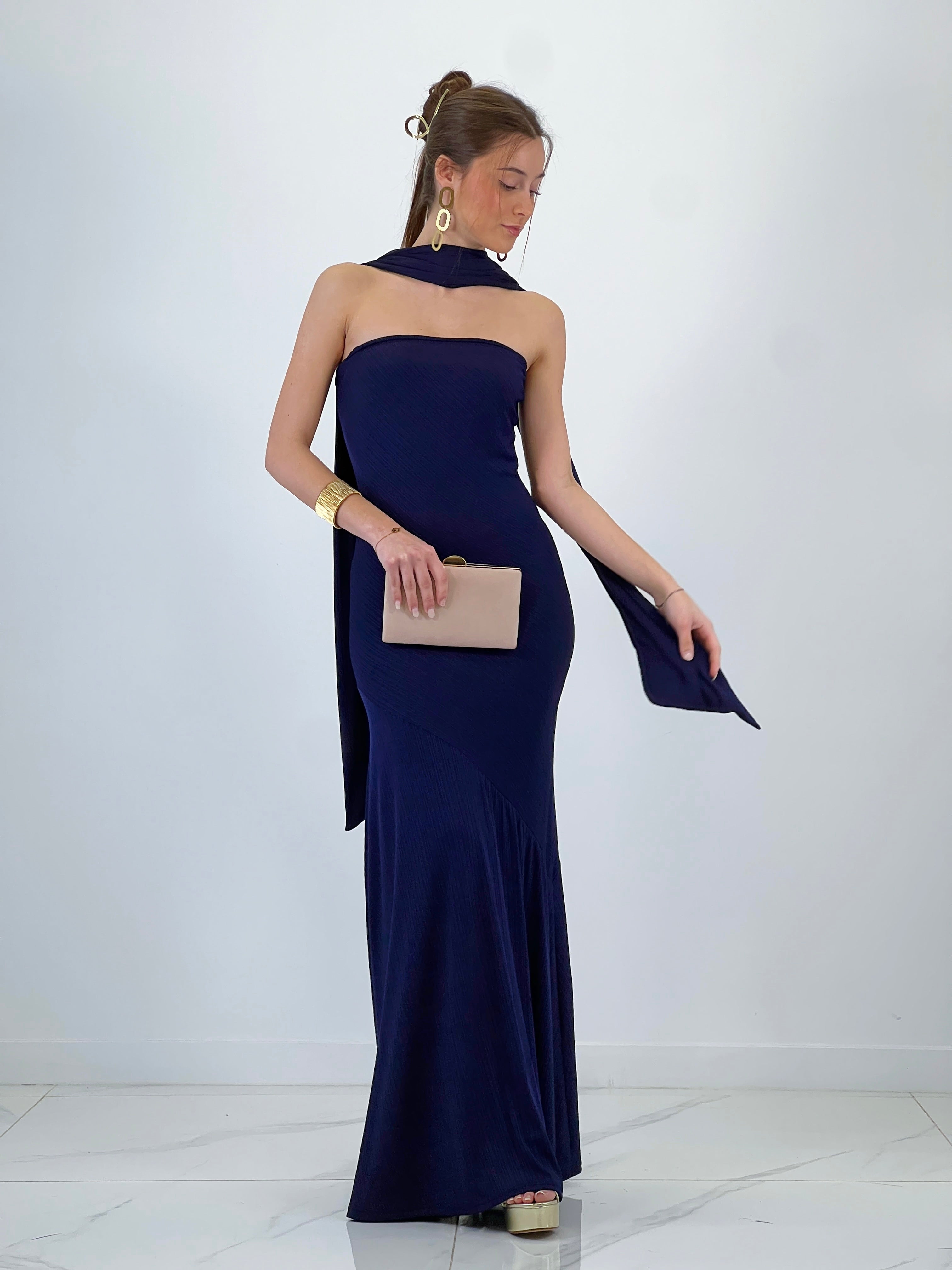 Vestido corte evasé Miranda