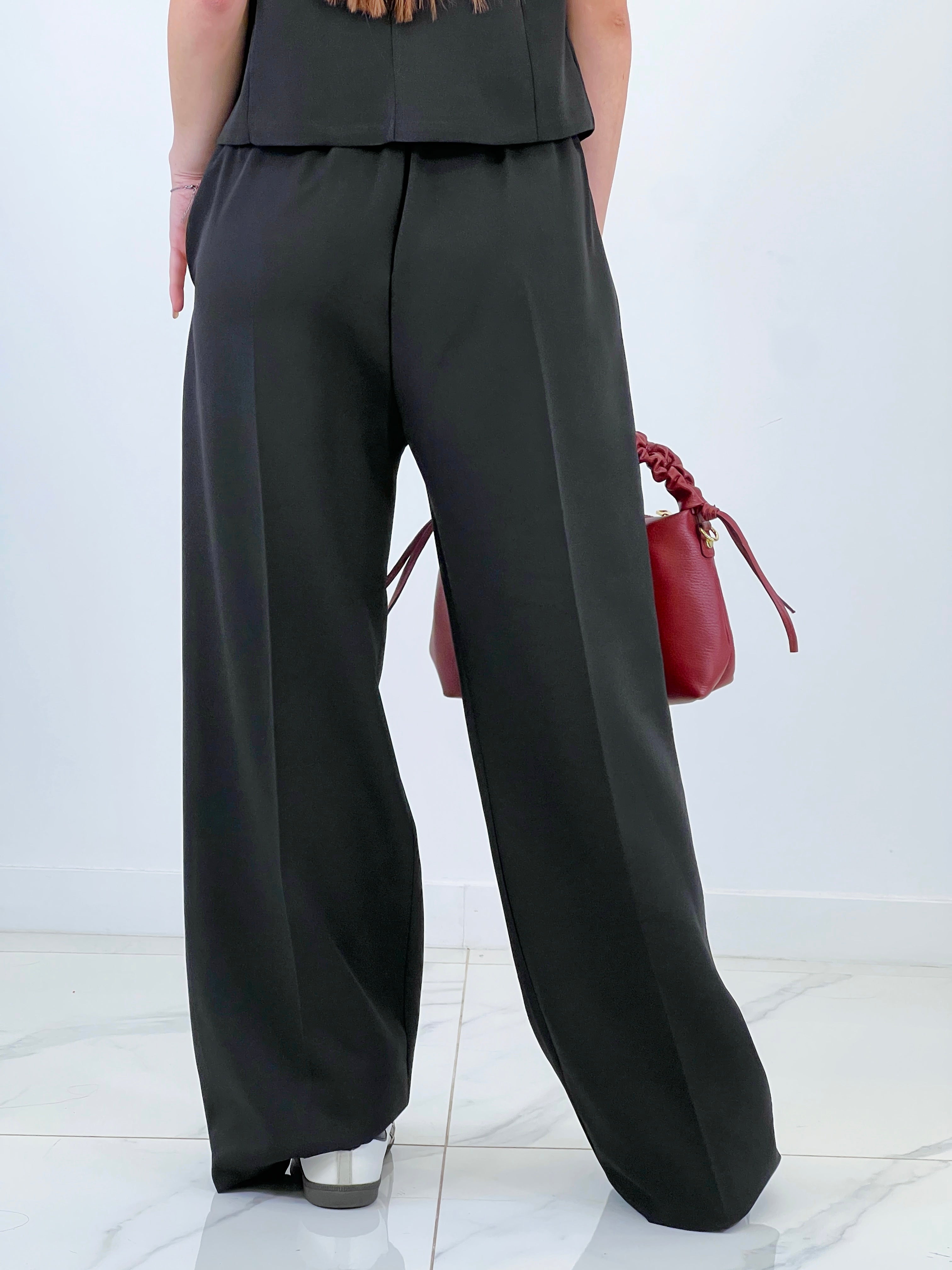 Conjunto pantalón y chaleco Paris