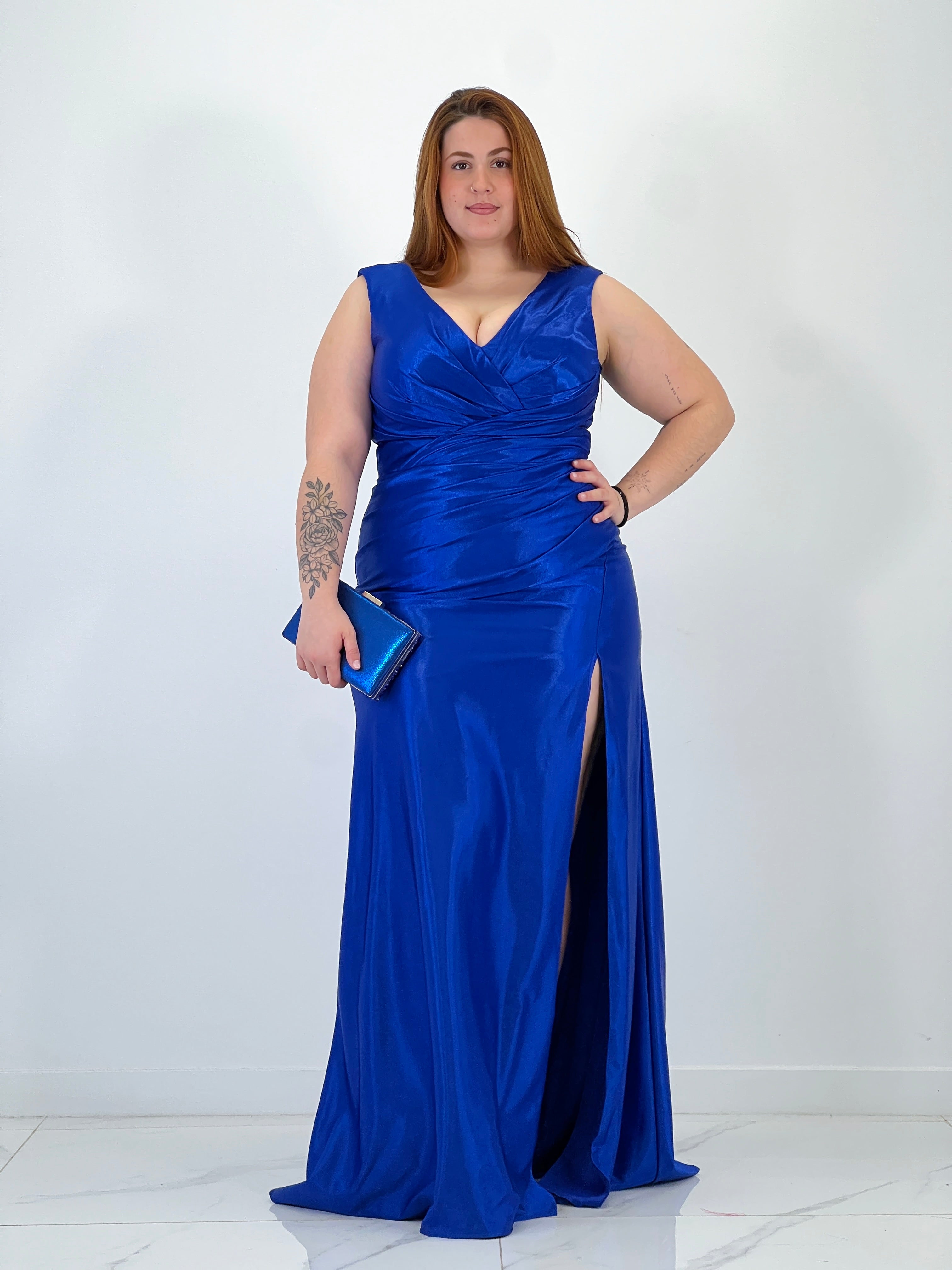 Vestido satinado Yael