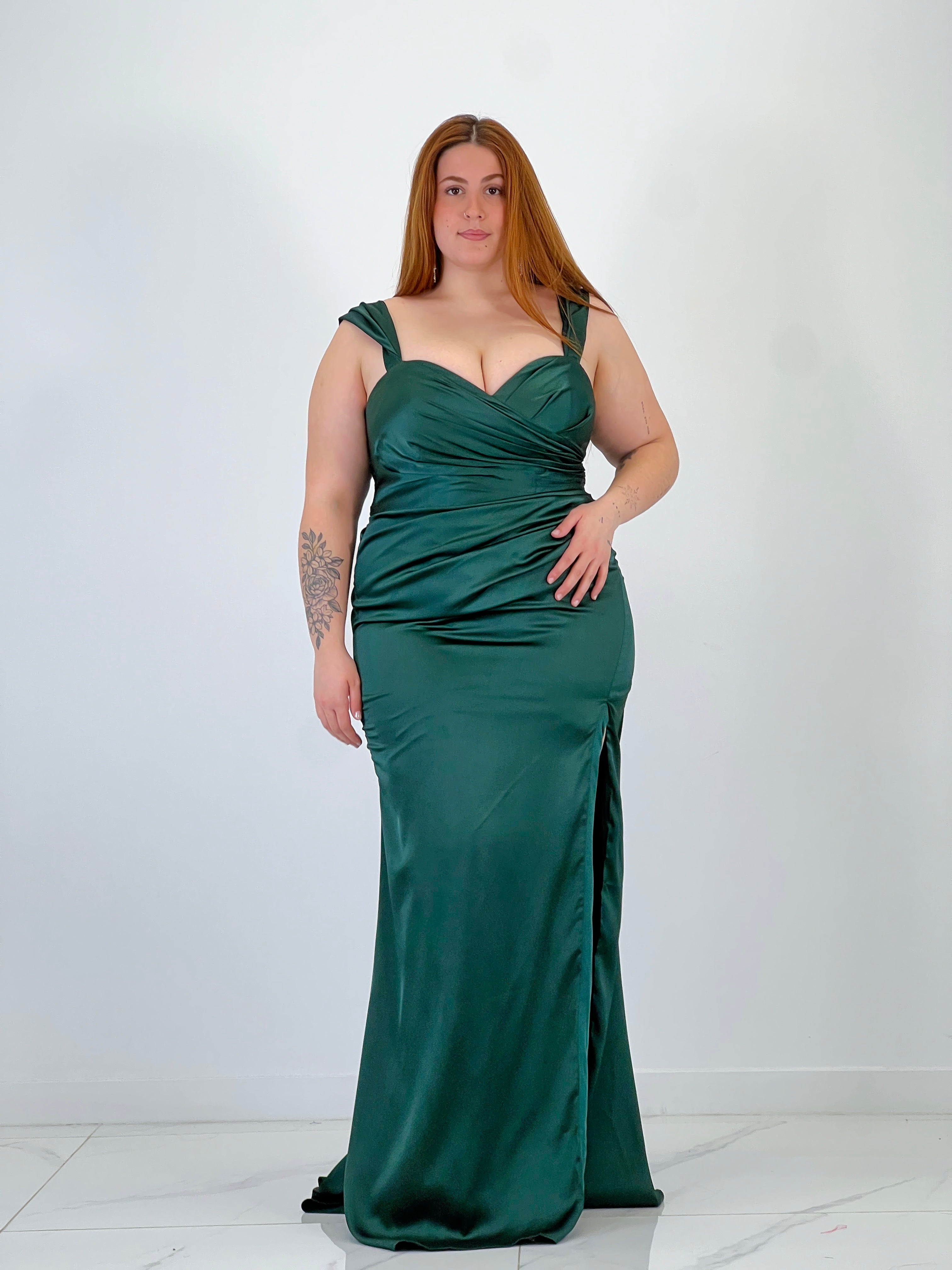 Vestido palabra de honor Matilde