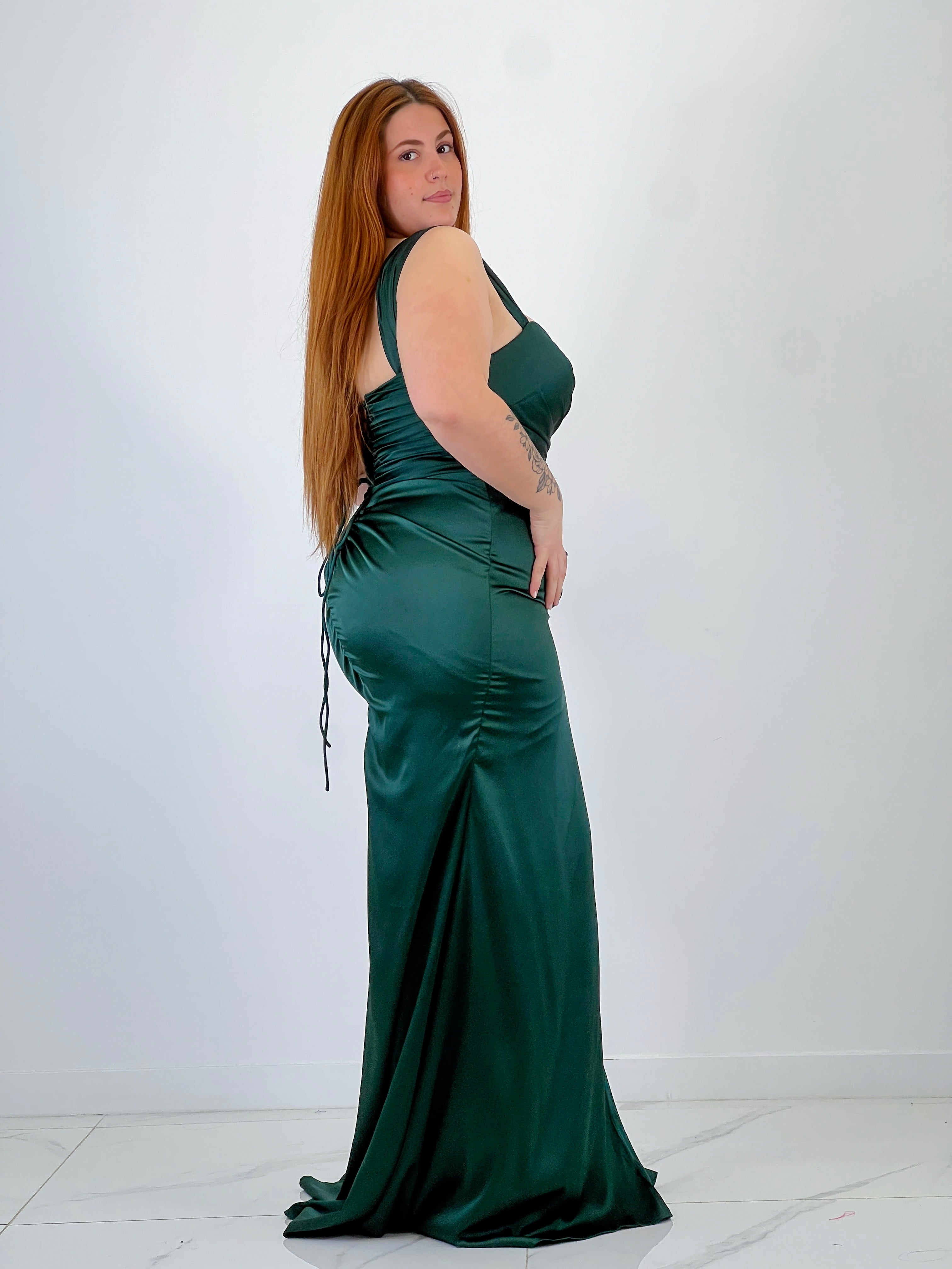 Vestido palabra de honor Matilde