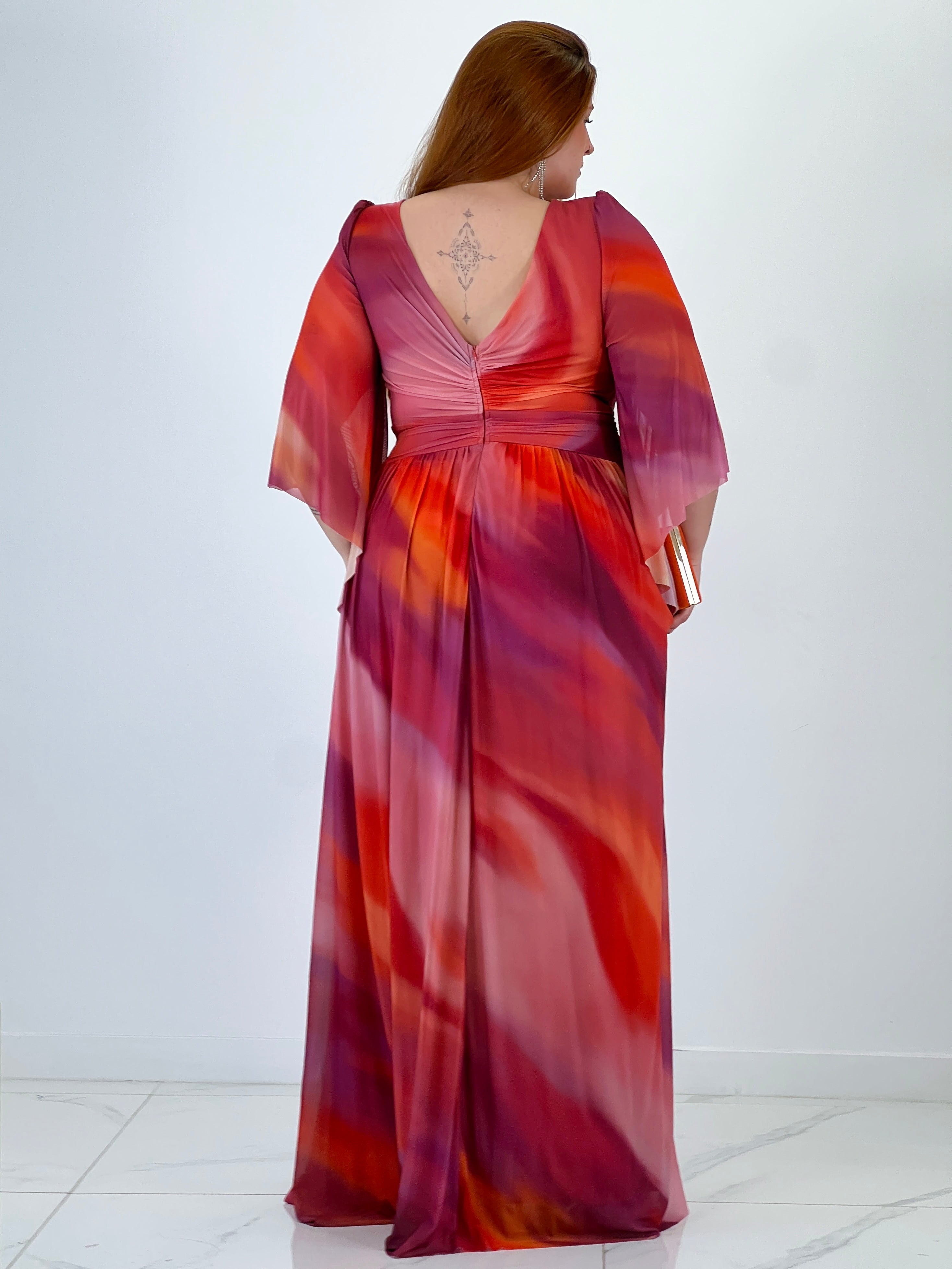 Vestido acuarela Tiffany