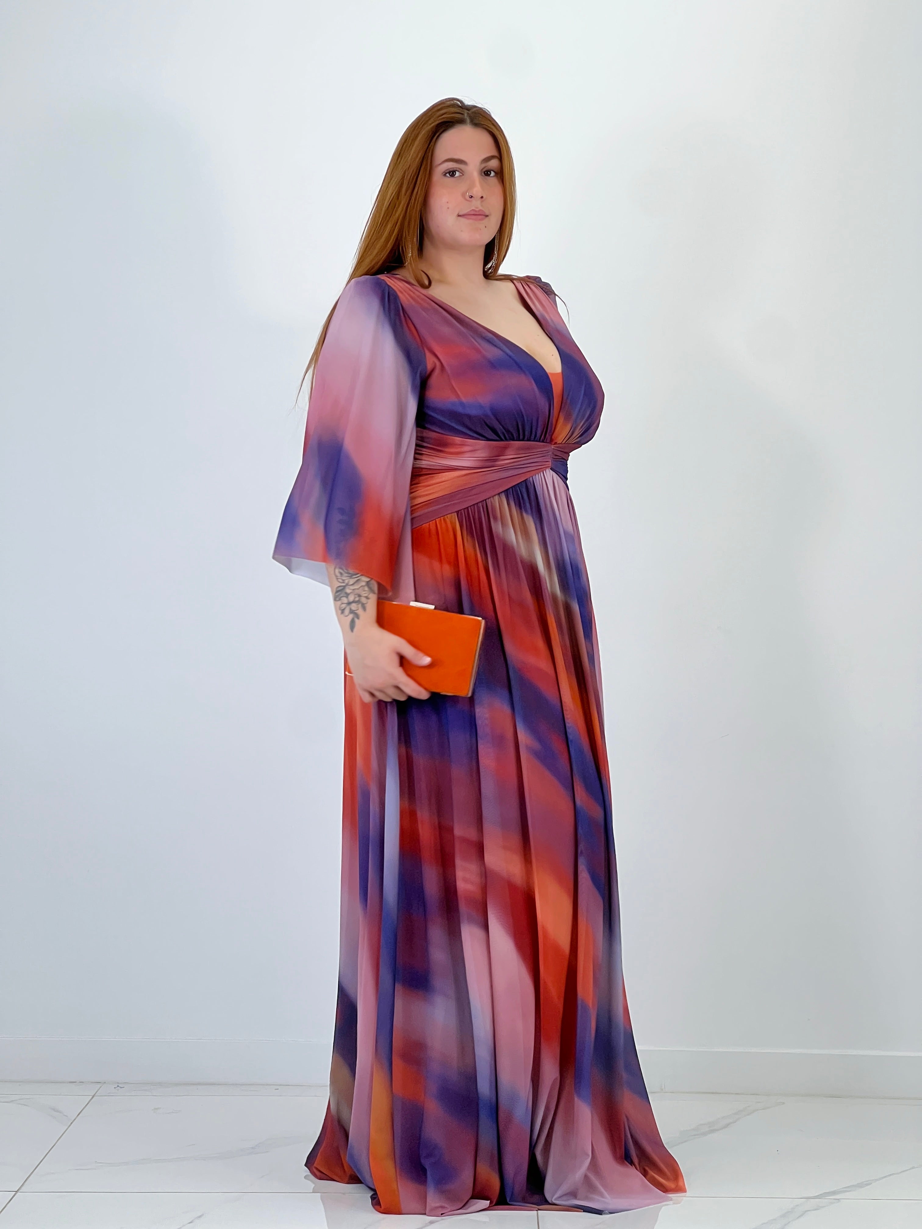 Vestido acuarela Tiffany