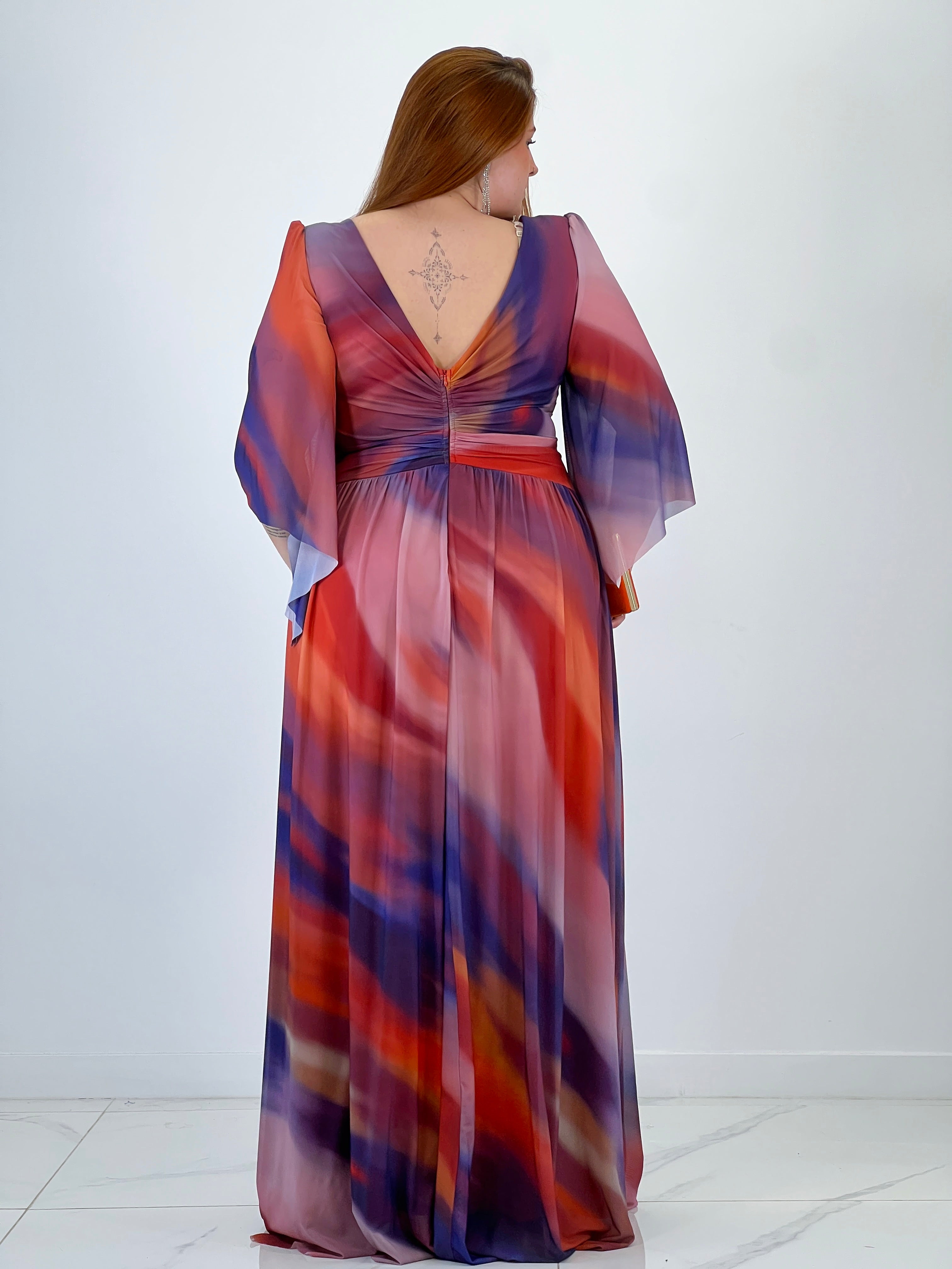 Vestido acuarela Tiffany