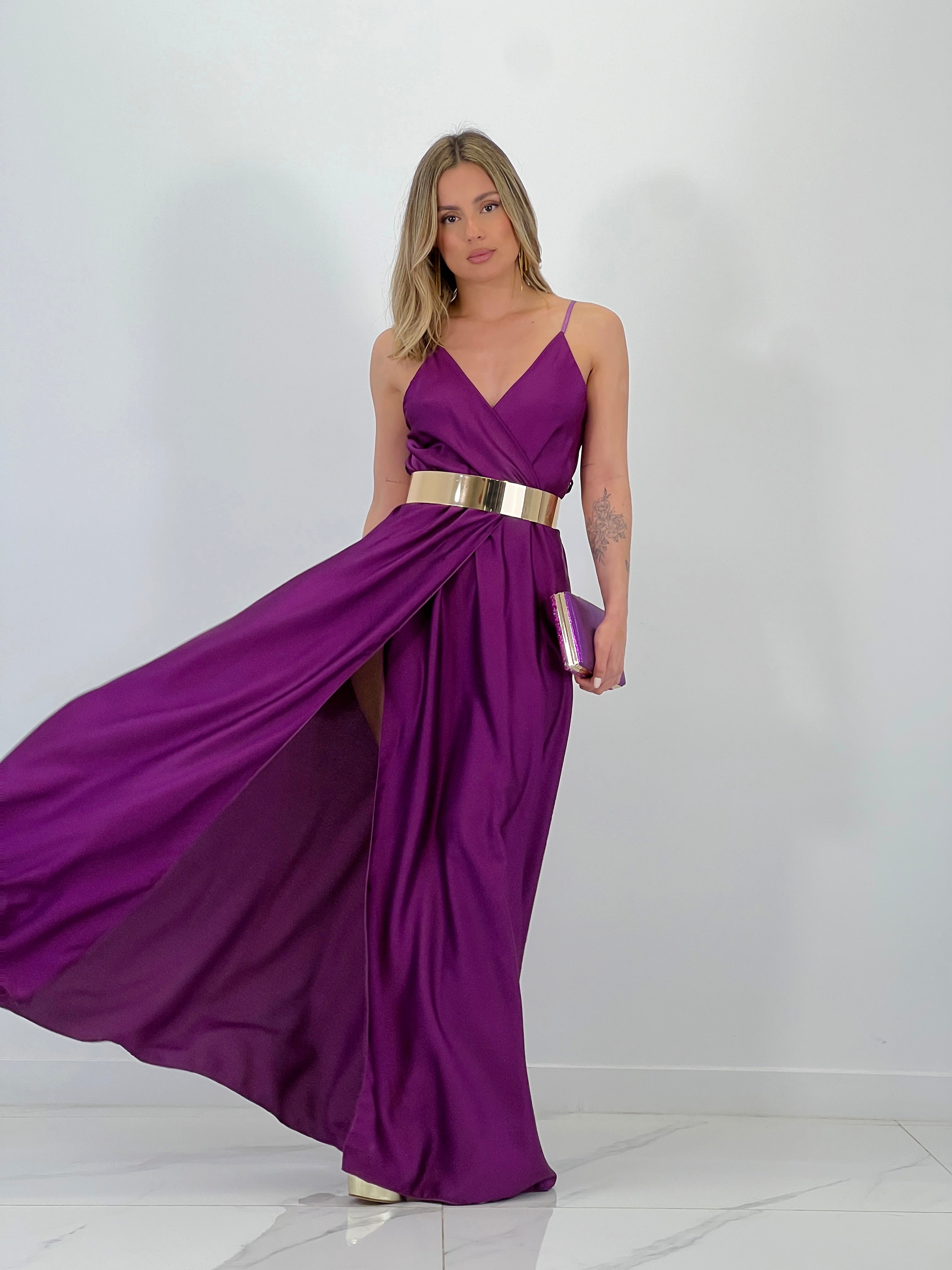 Vestido satinado Iris - Zebra&Maduixa®