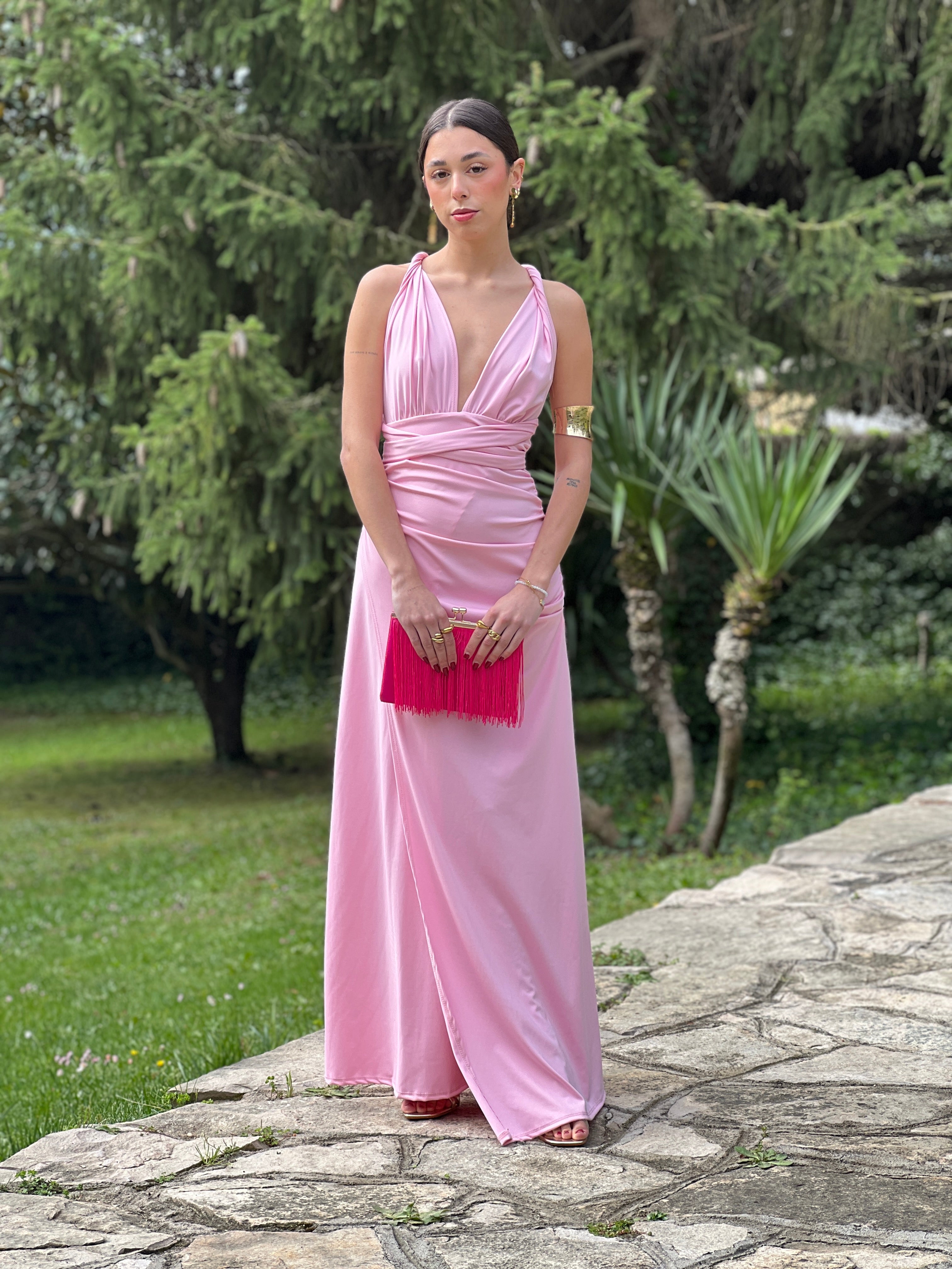 Vestido chocker Sibeth