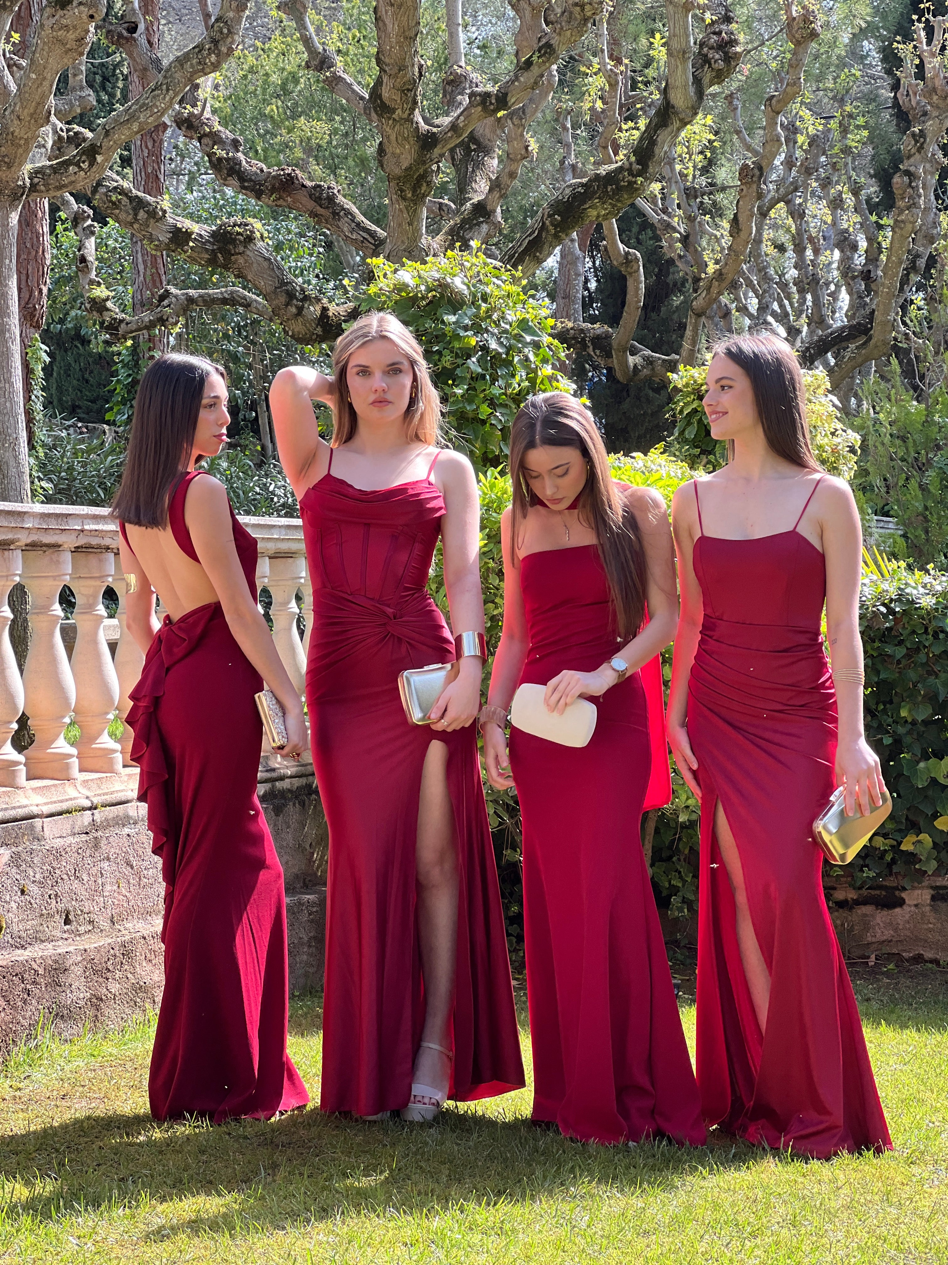 Vestido nudo fruncido Victoria