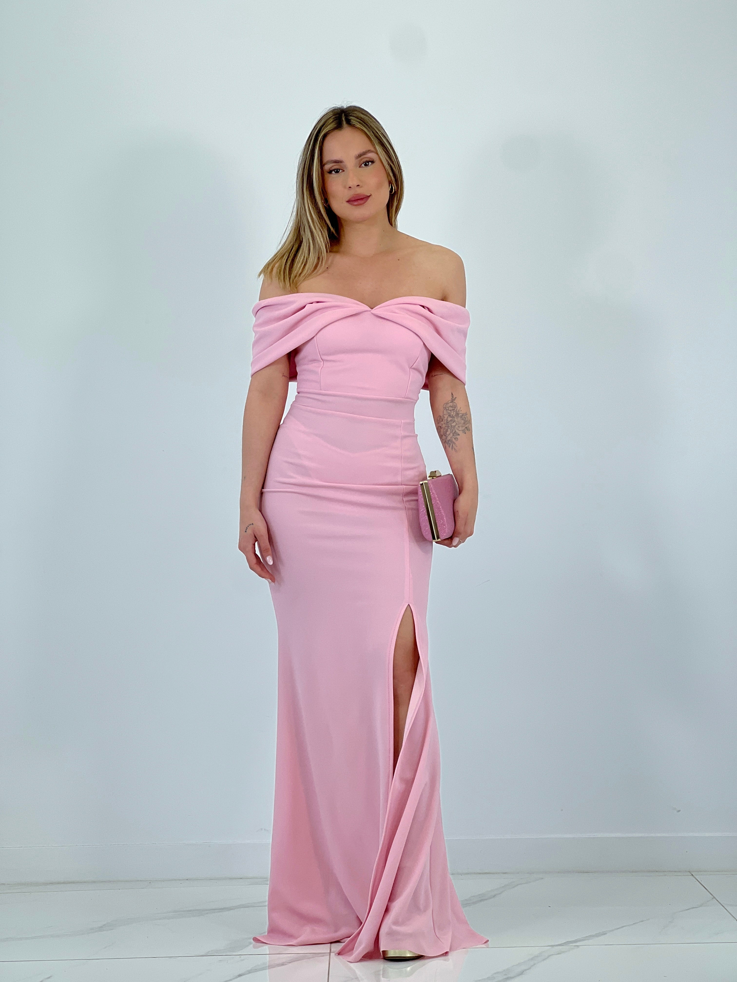 Vestido palabra de honor Patricia