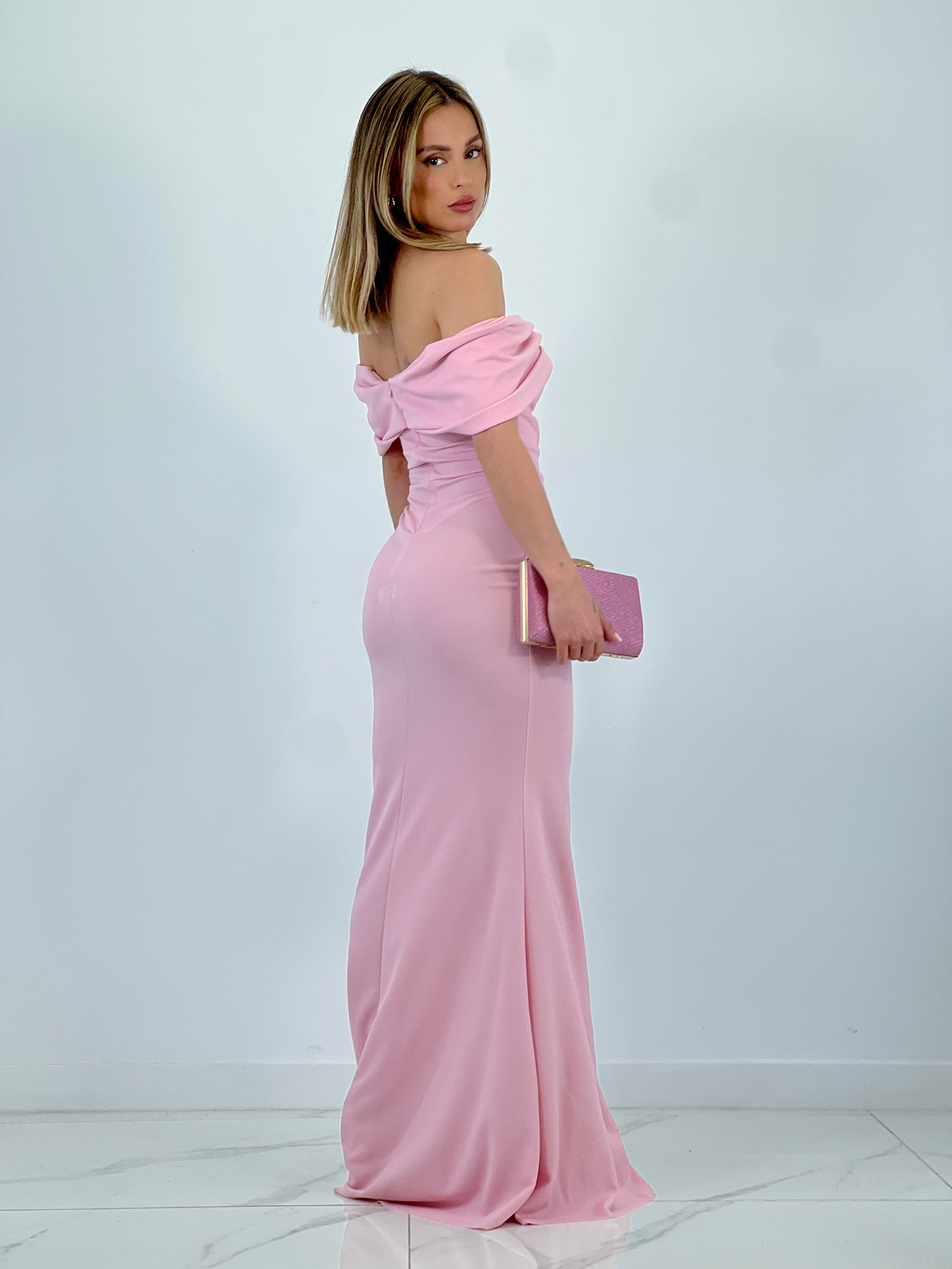 Vestido palabra de honor Patricia