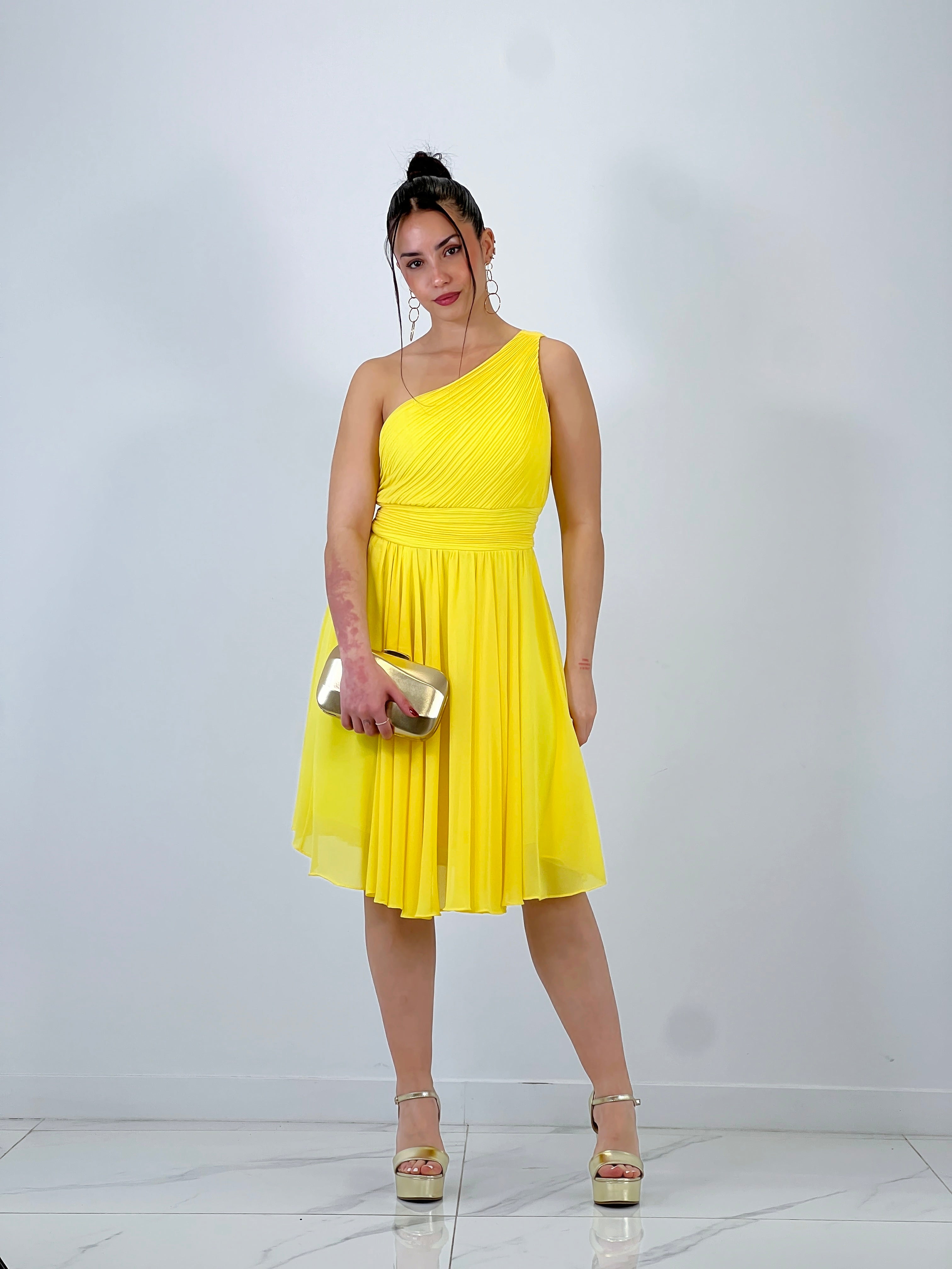 Vestido drapeado romano Corto - Zebra&Maduixa®