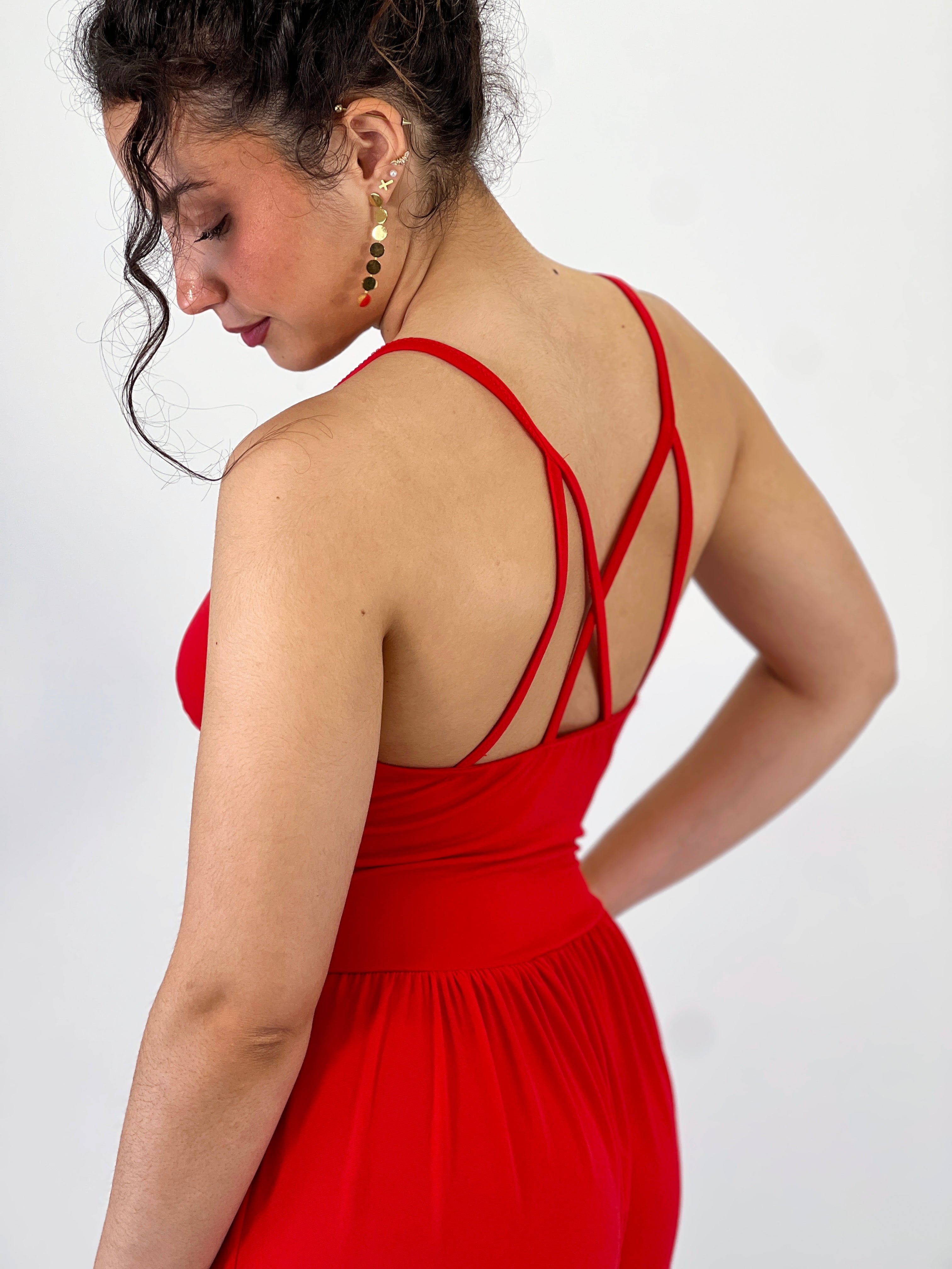 Mono espalda cruzada