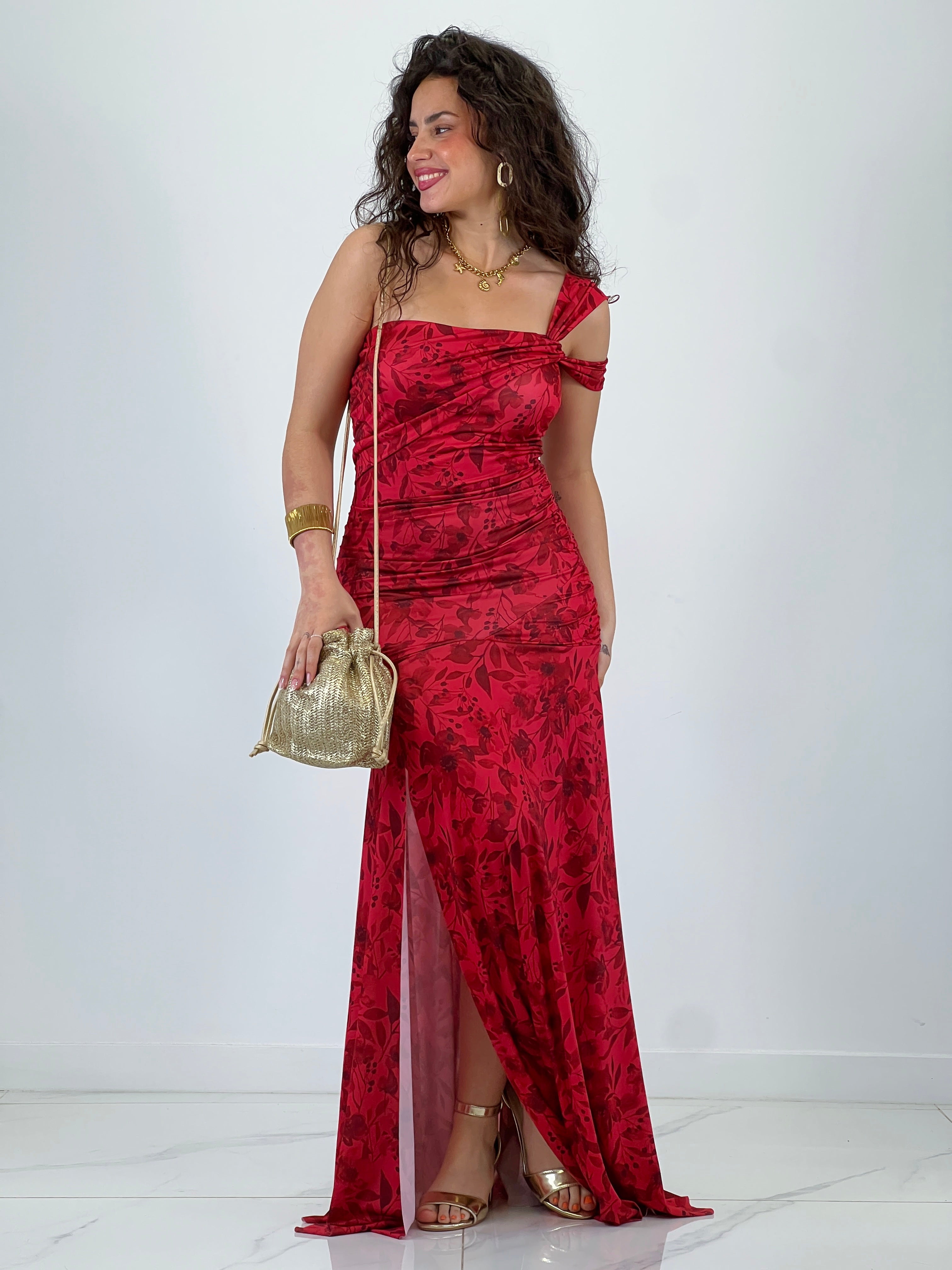 Vestido estampado Olivia