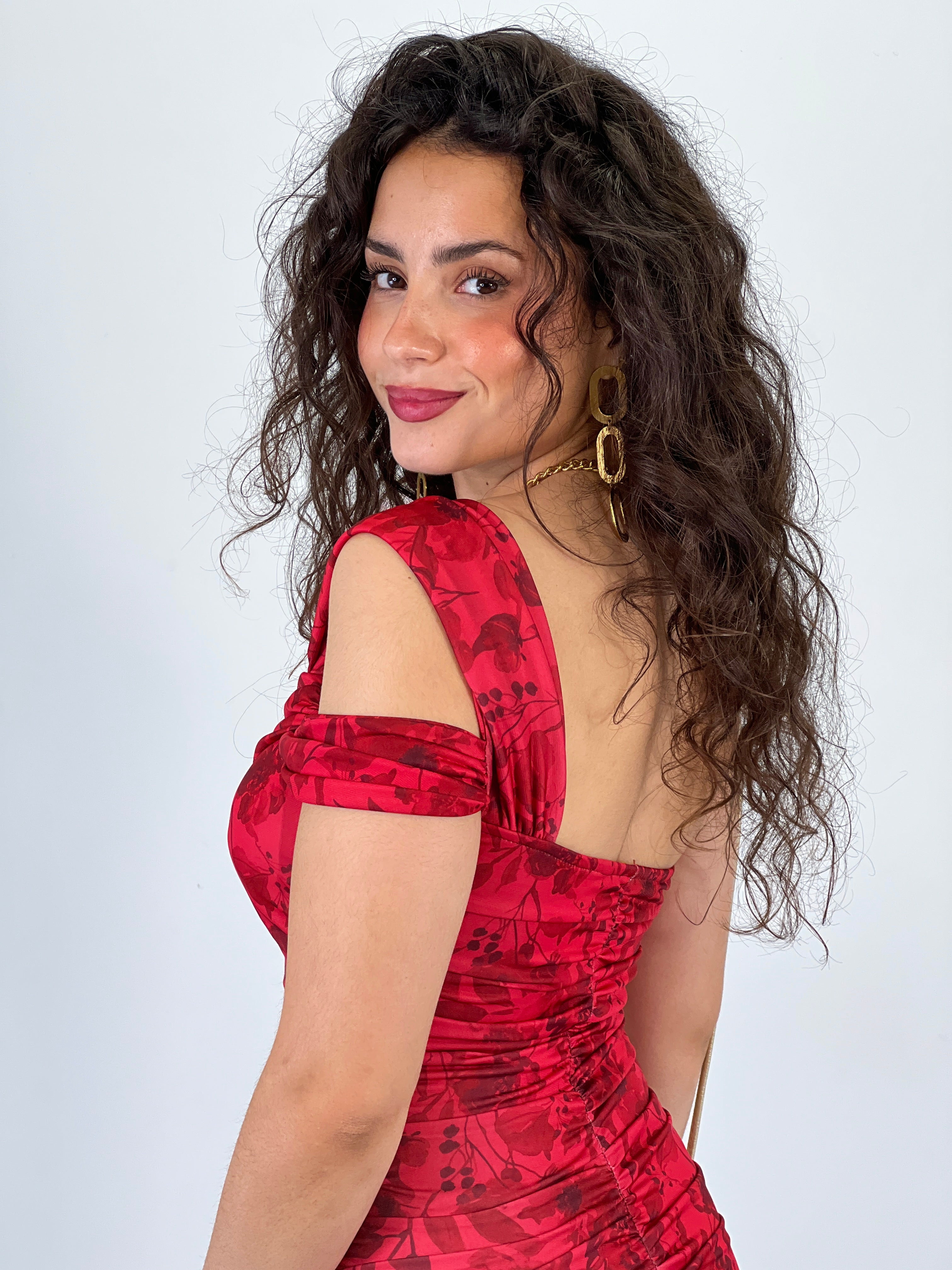 Vestido estampado Olivia