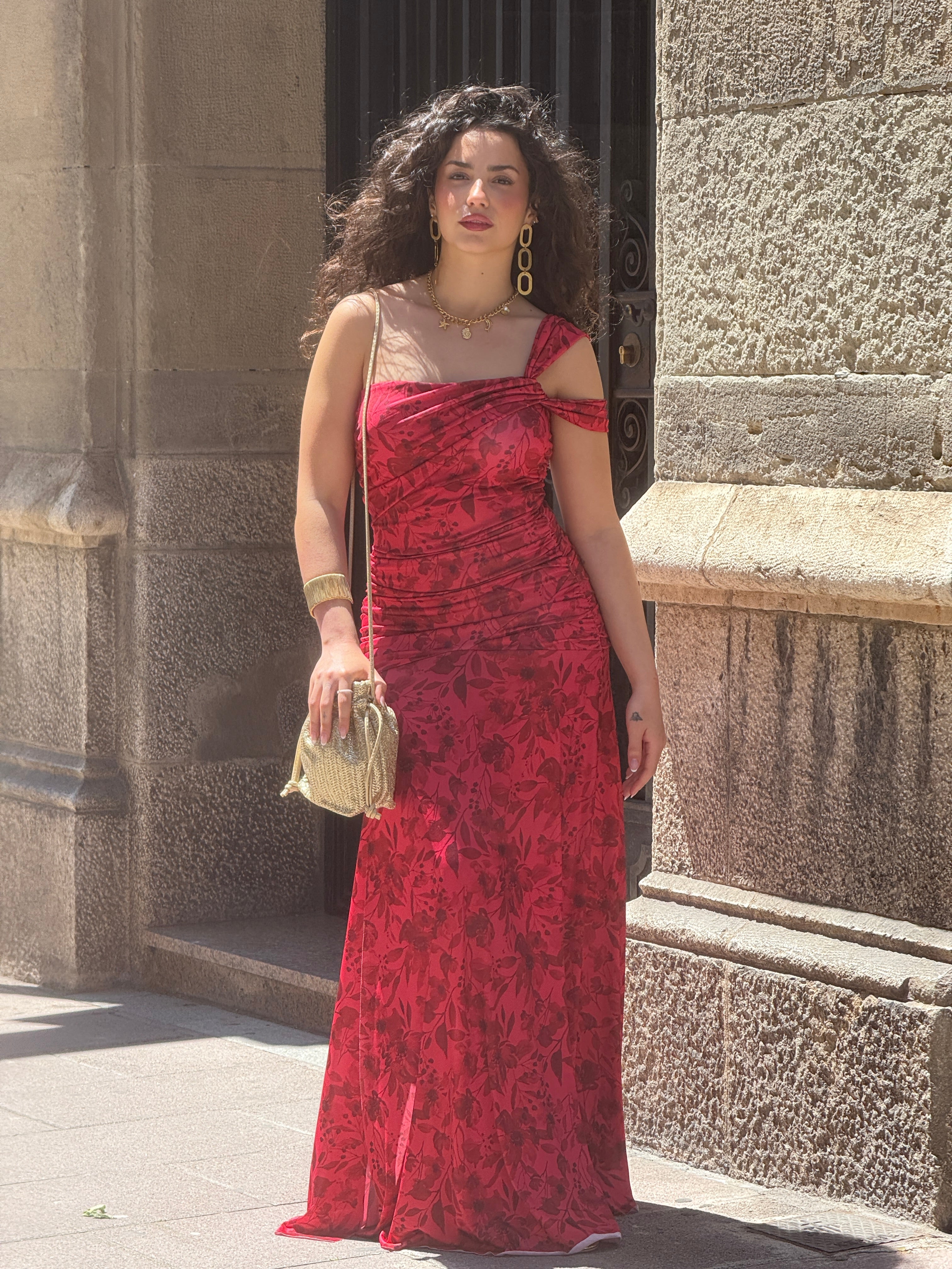 Vestido estampado Olivia