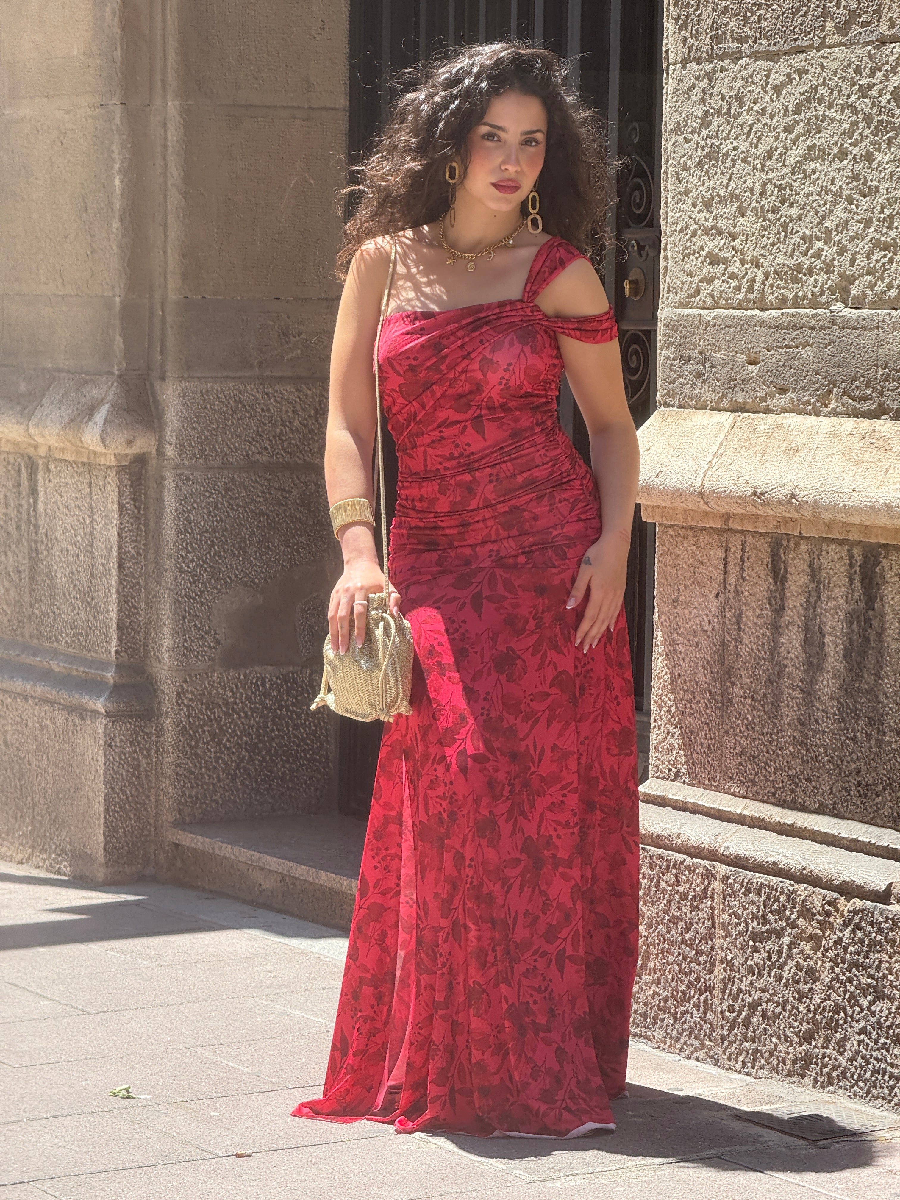 Vestido estampado Olivia