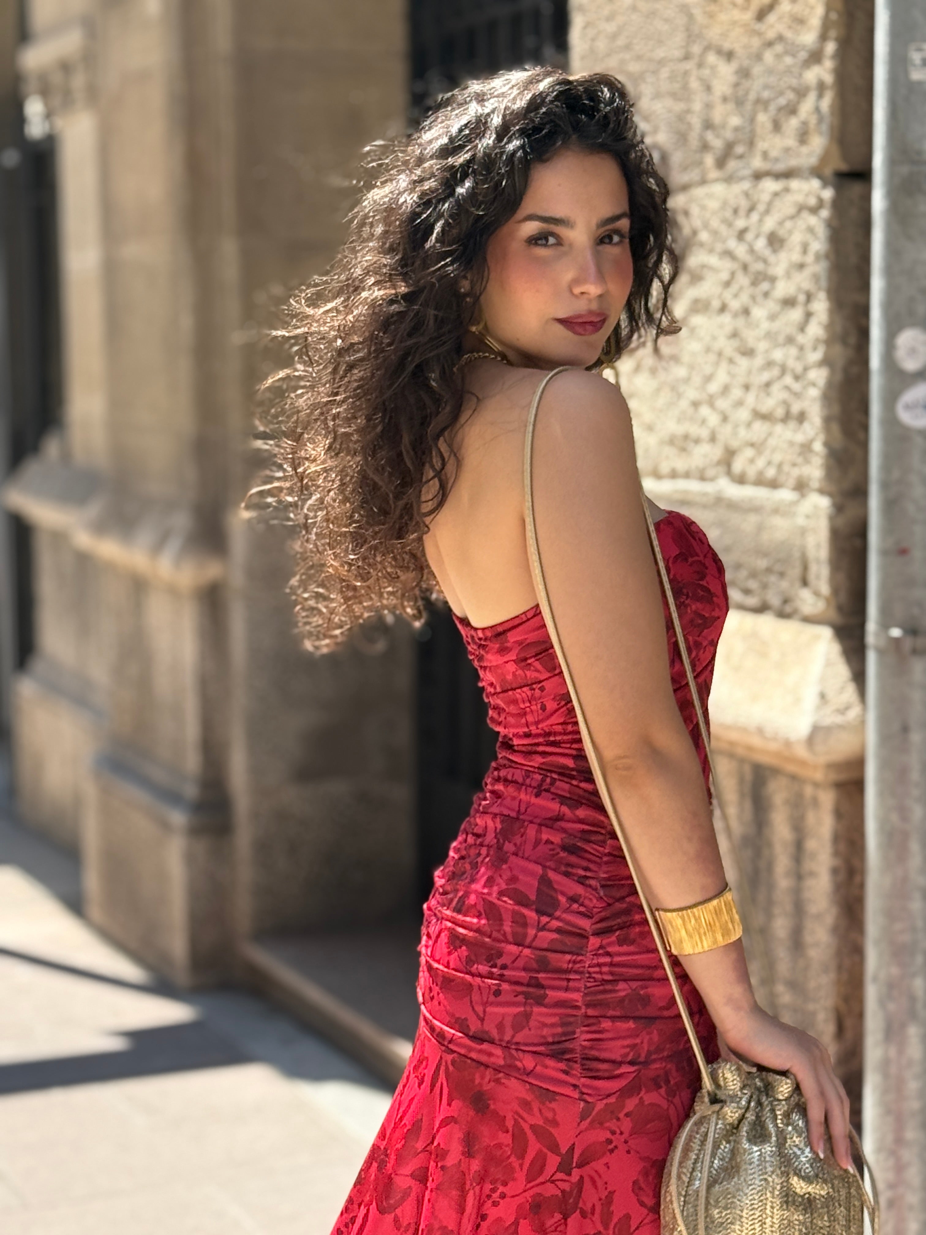 Vestido estampado Olivia